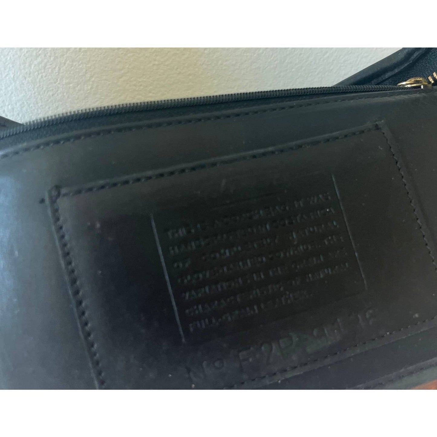 Vintage Coach Black Legacy Shoulder Handbag No. 9136