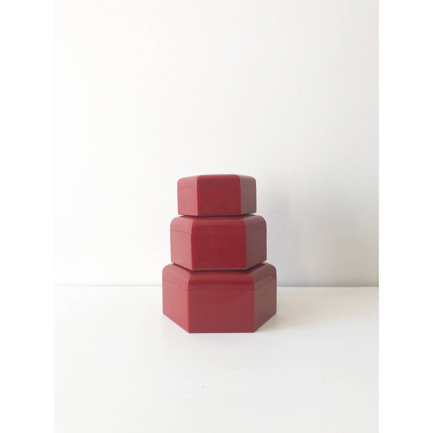 Vintage Decorative Stacking Boxes