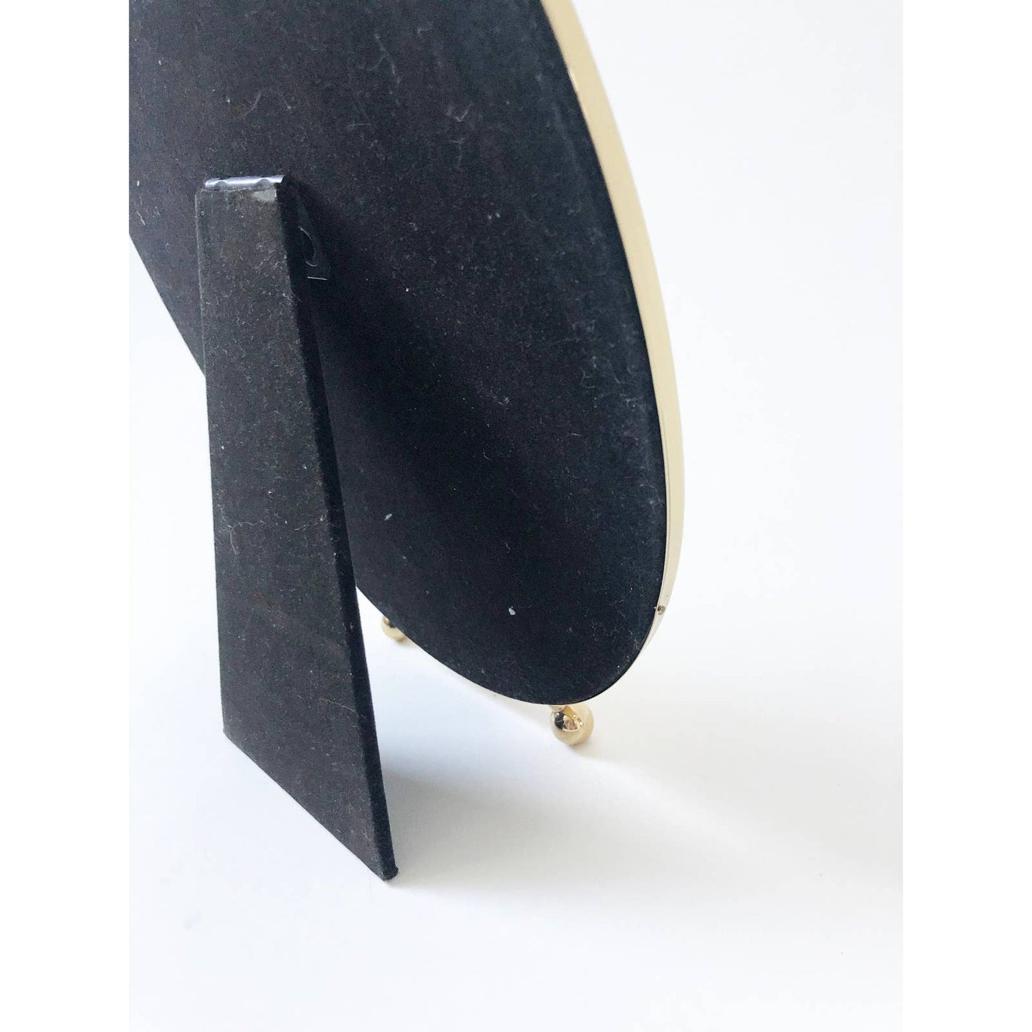 Vintage Large Brass Oval Modern Gold Frame 8 x 10