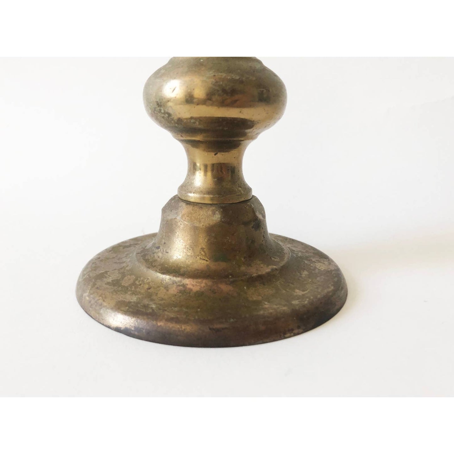 Vintage Brass Large Candlestick
