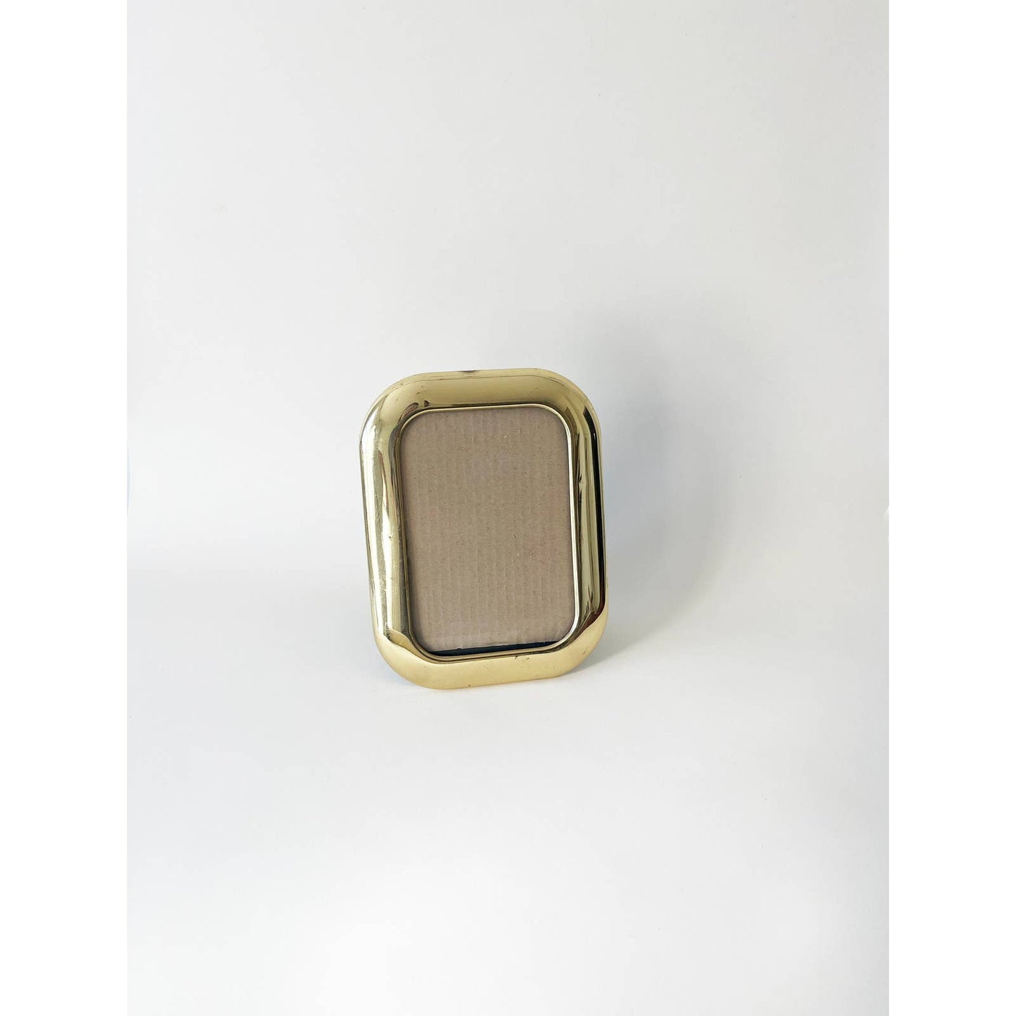 Vintage Modernist Brass Table Frame