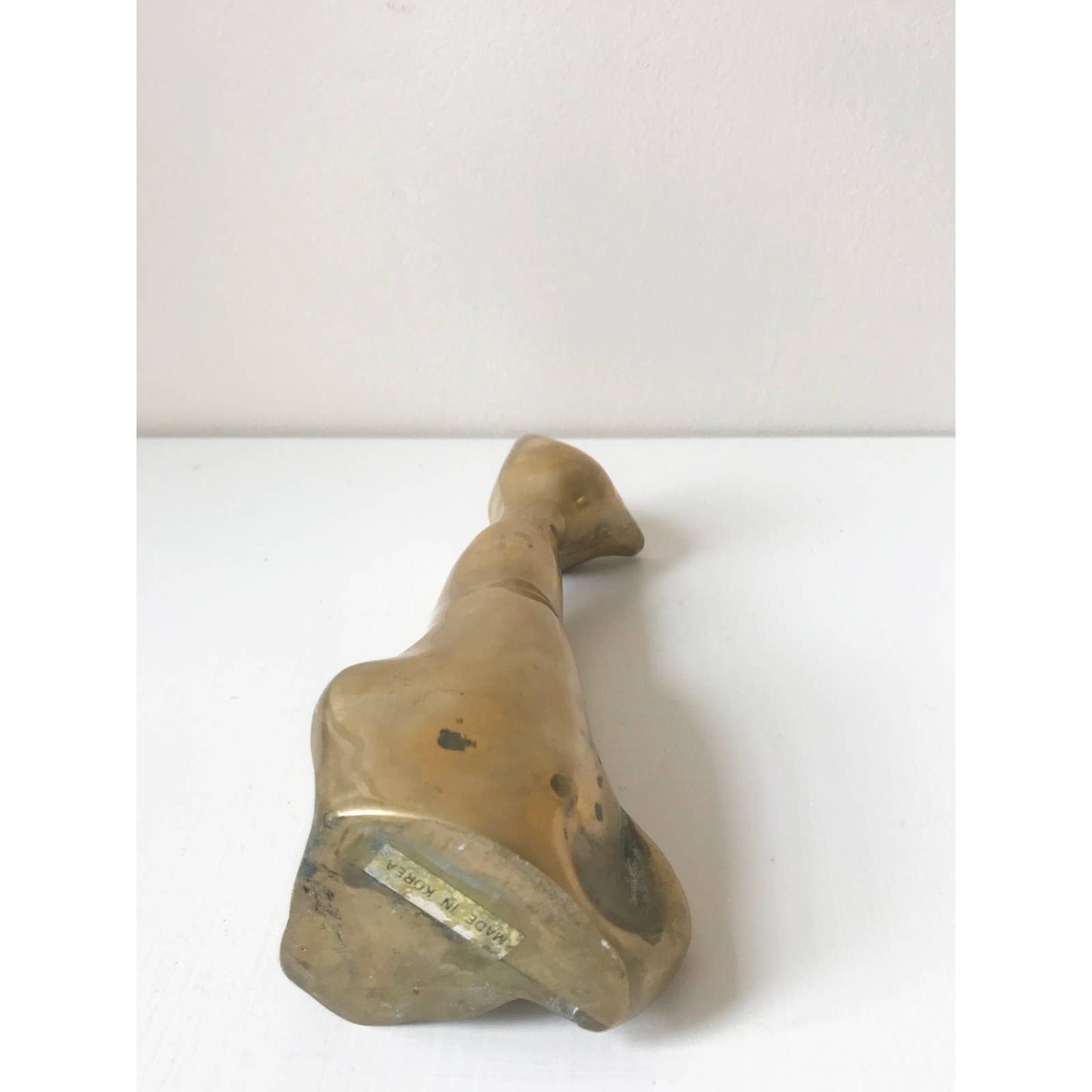 Vintage Brass Cat Figurine