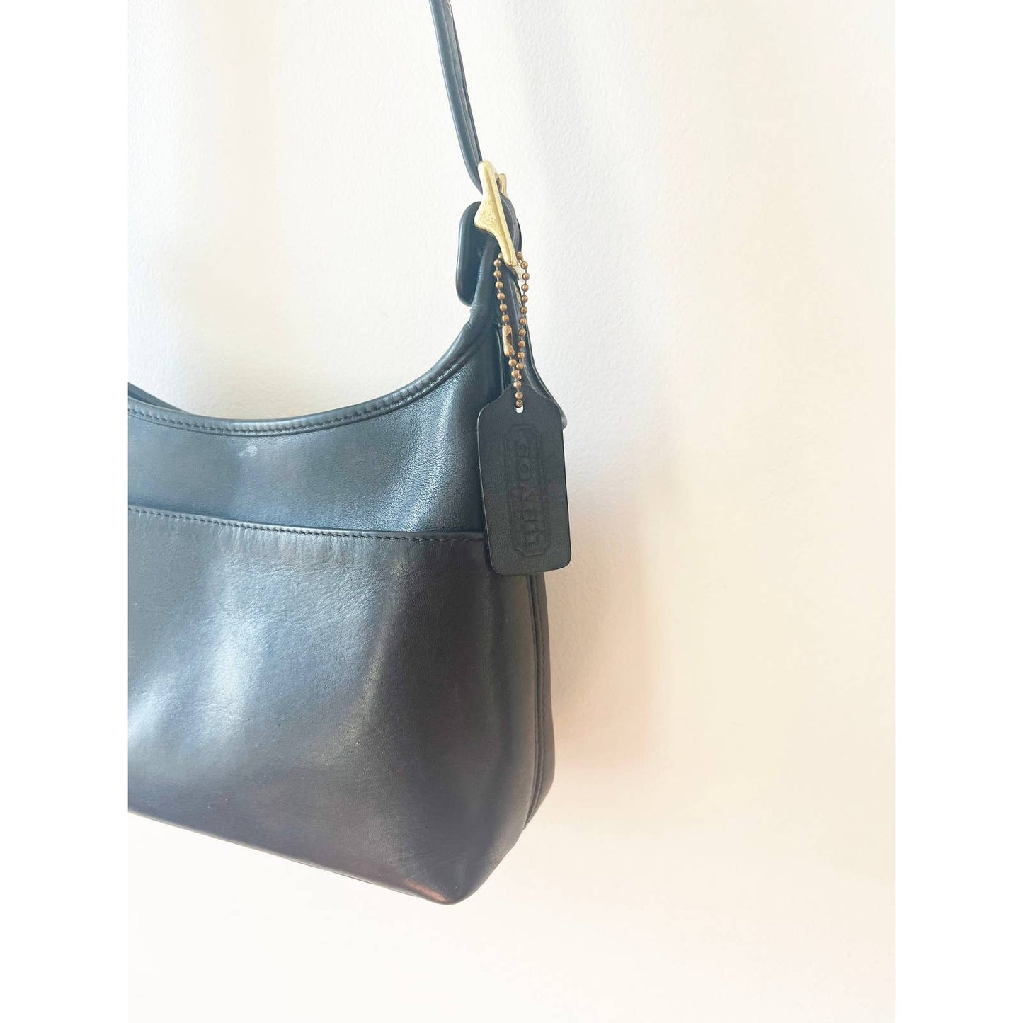 Vintage Coach Black Legacy Shoulder Handbag No. 9136