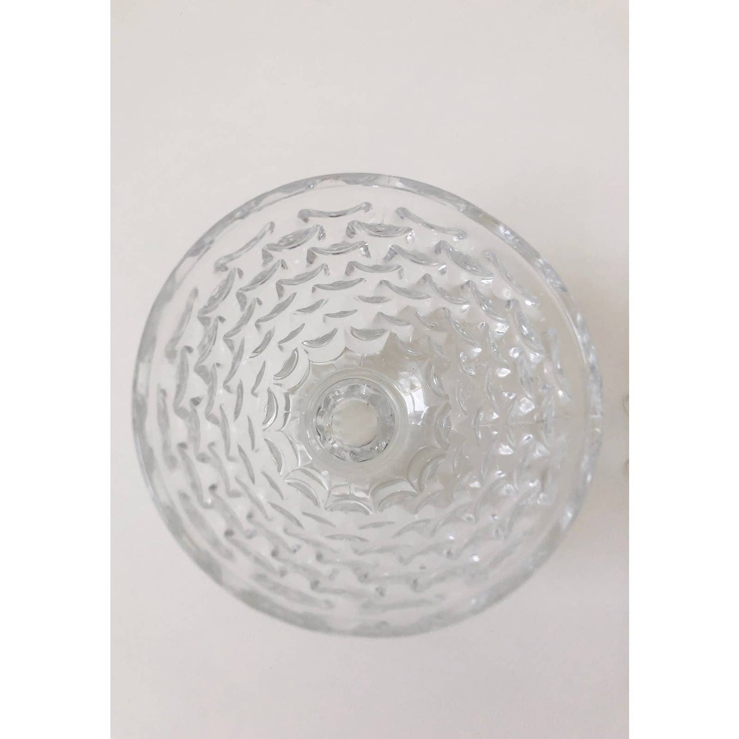 Vintage Glass Pineapple Cup