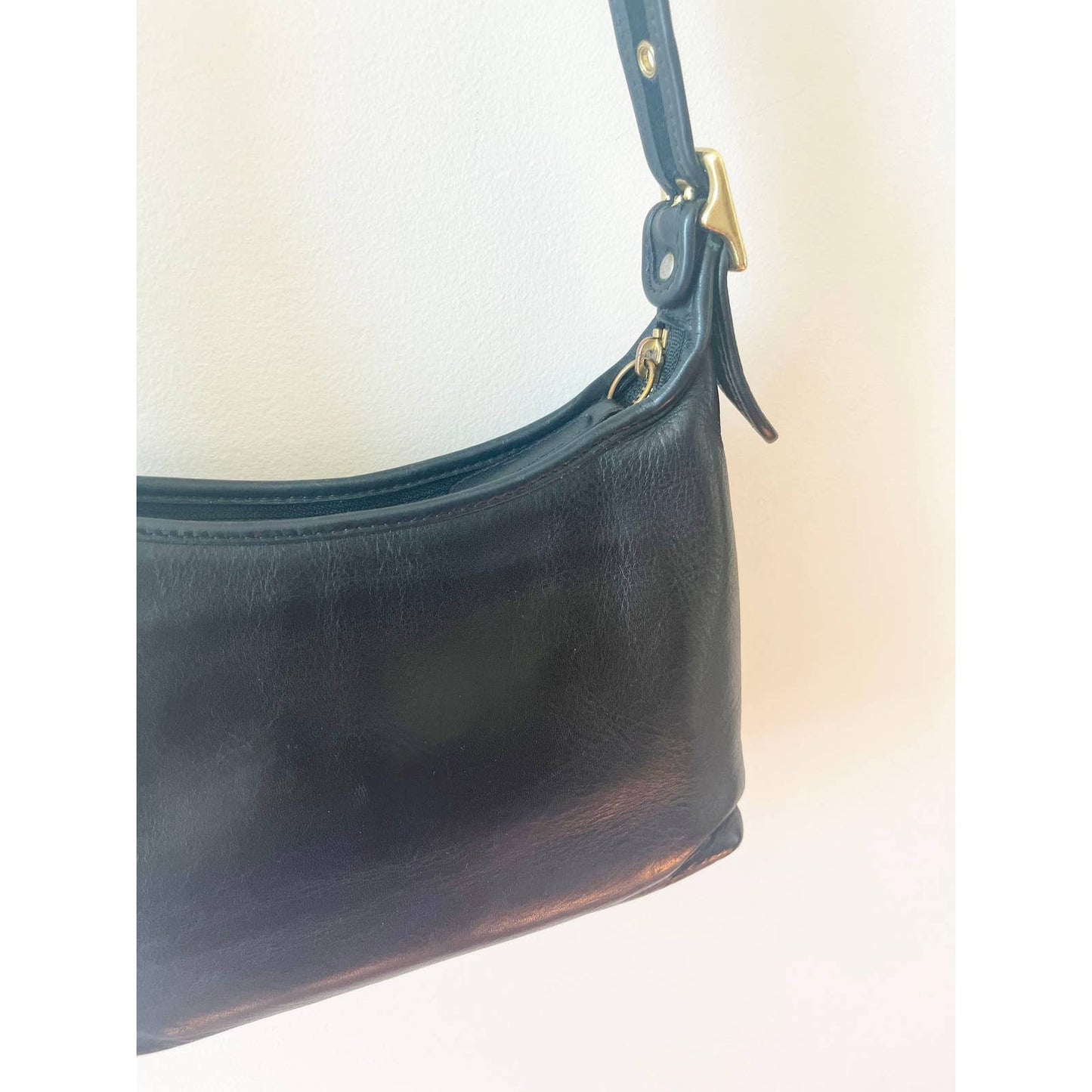 Vintage Coach Black Legacy Shoulder Handbag No. 9136
