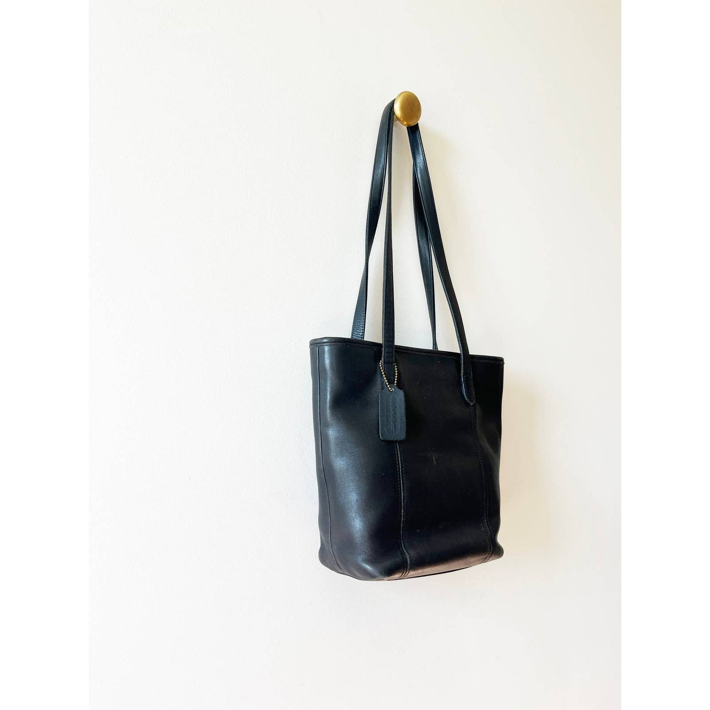 Vintage Coach Black 90s Shoulder Bag