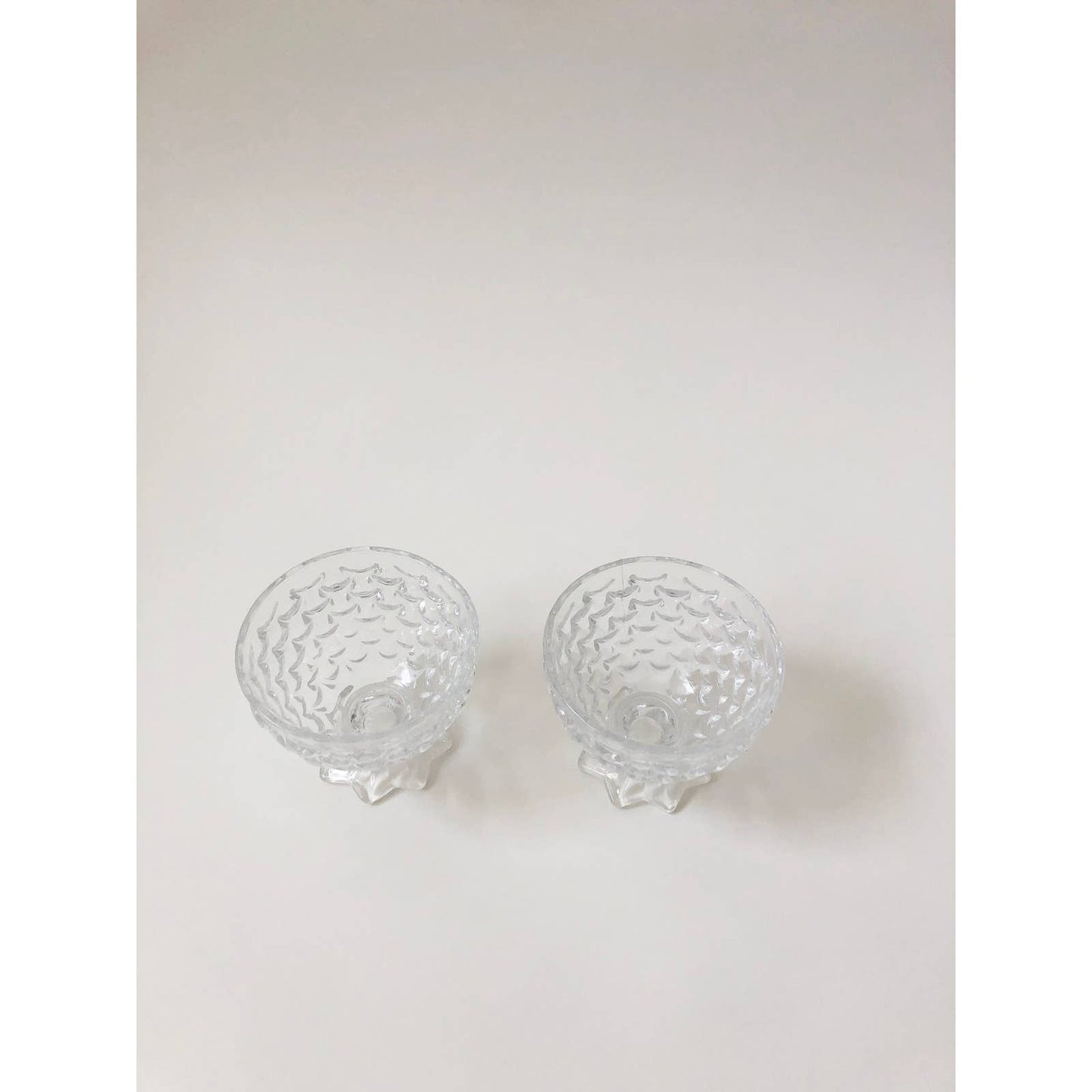 Vintage Glass Pineapple Cup