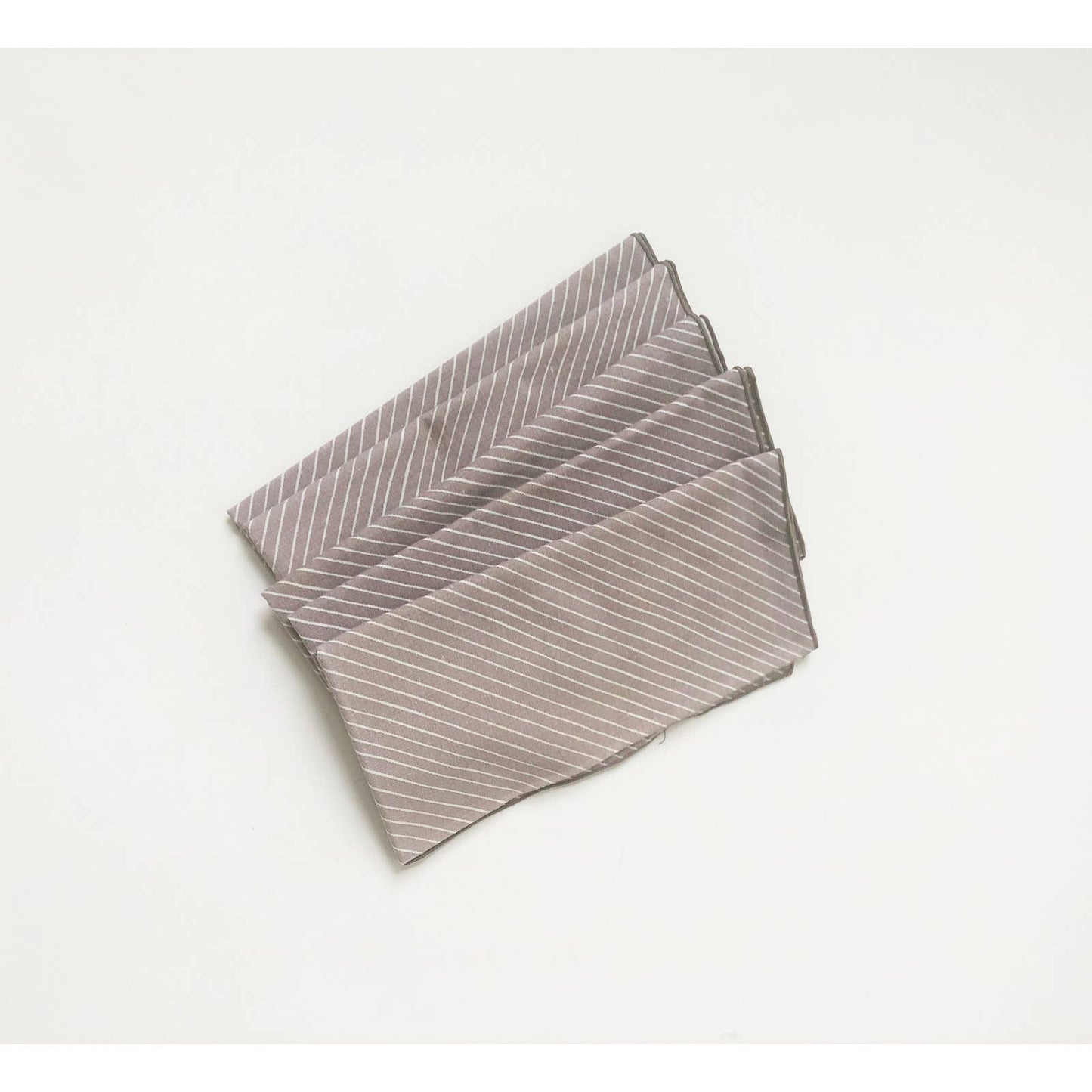 Vintage Striped Cotton Napkins