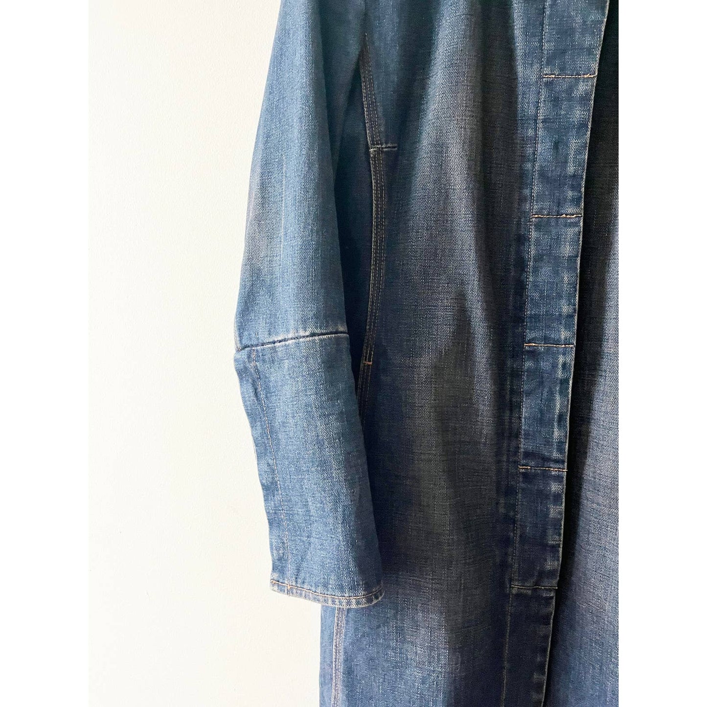 Vintage Gap Denim Long Jacket Size XXS