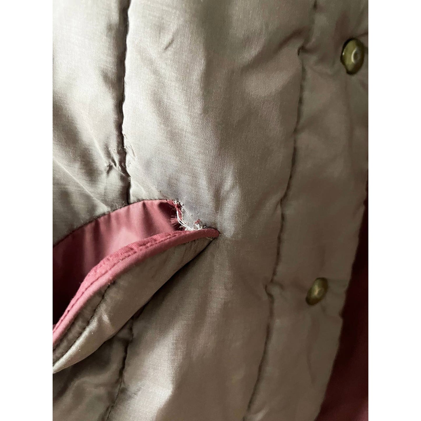 Vintage Purple Puffer Jacket