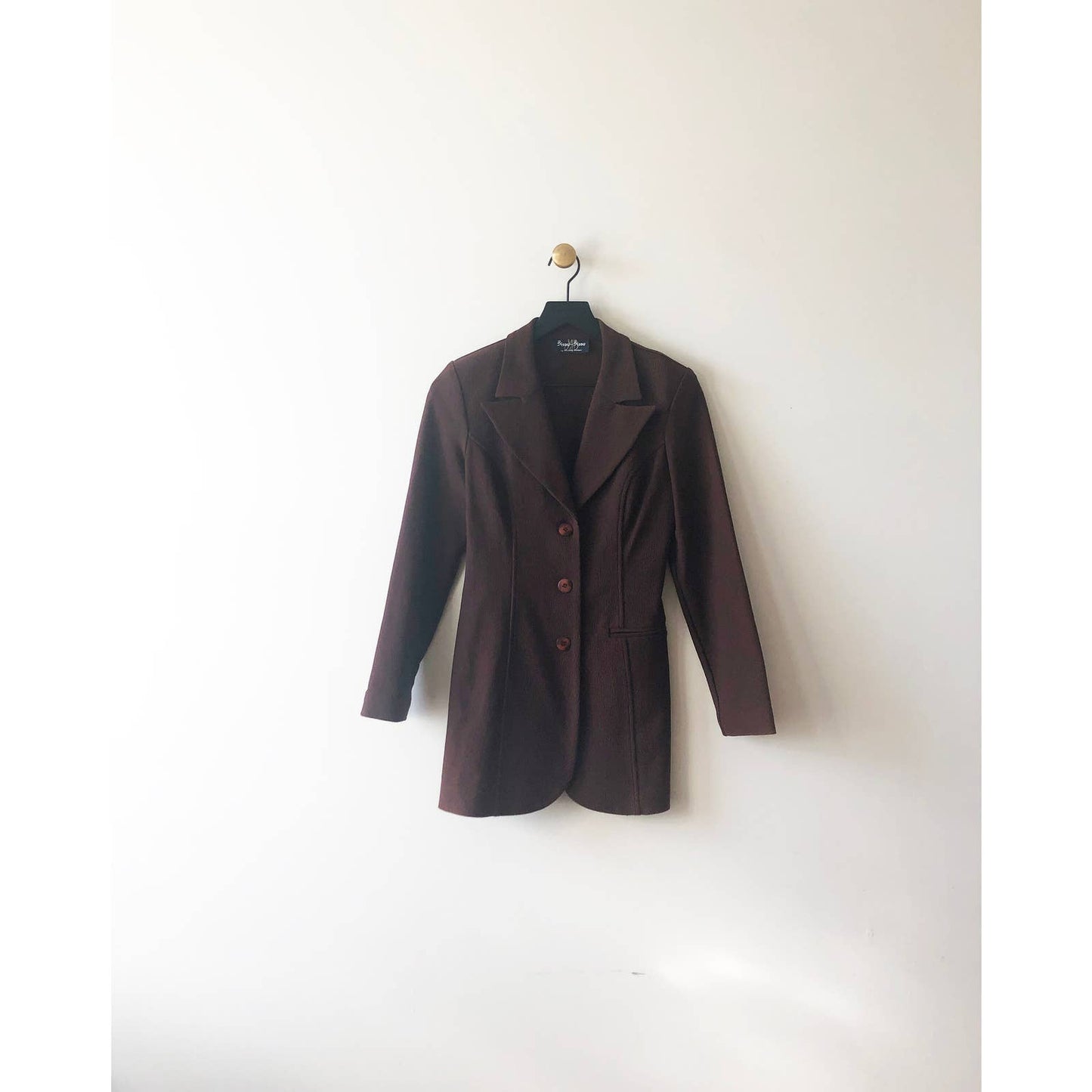 Vintage 90s Neutral Classic Minimalist Blazer