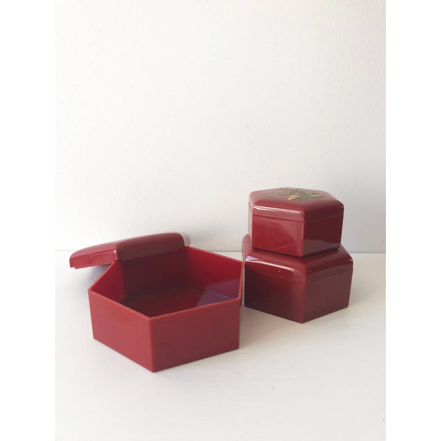 Vintage Decorative Stacking Boxes
