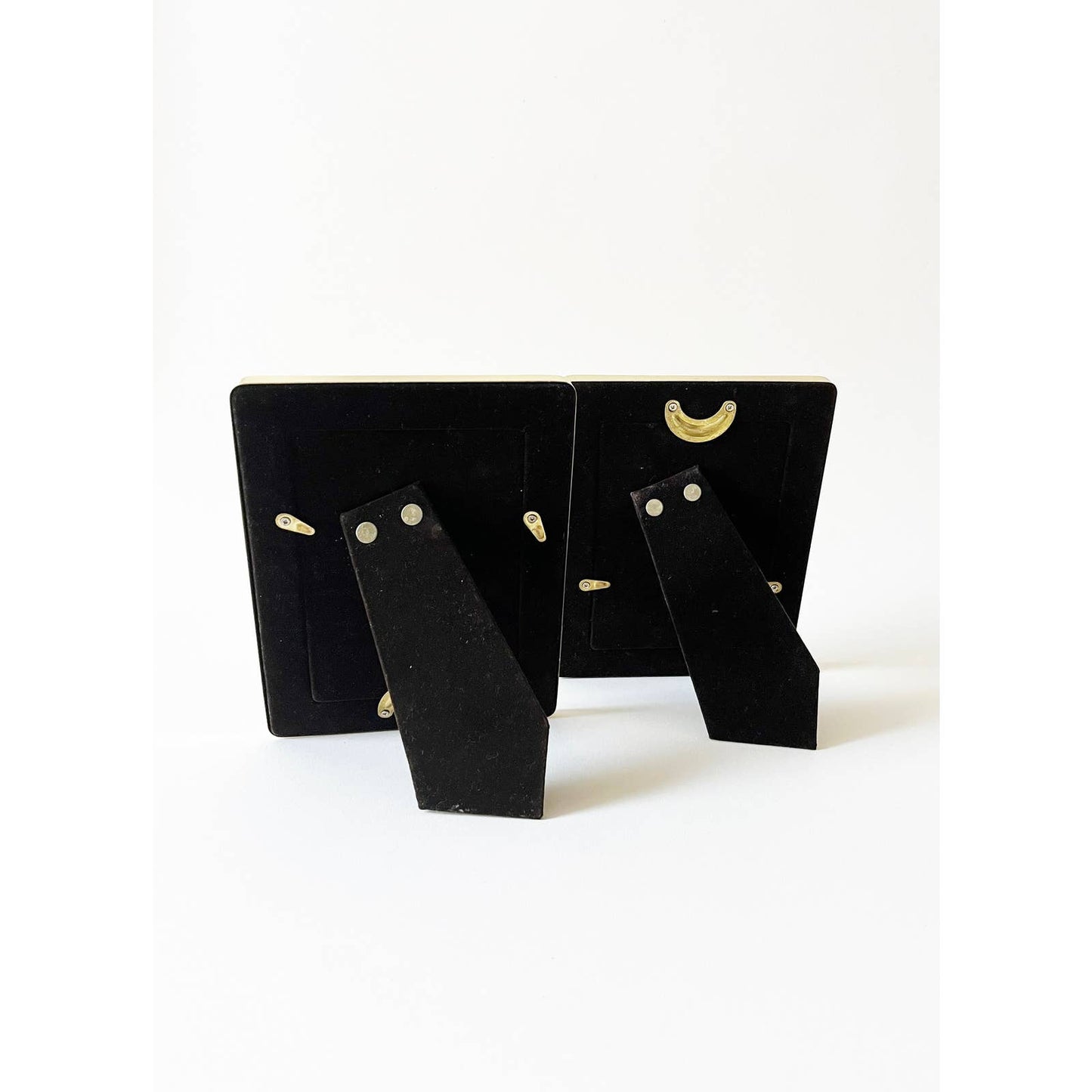 Vintage Small Brass Thick Edge Frame