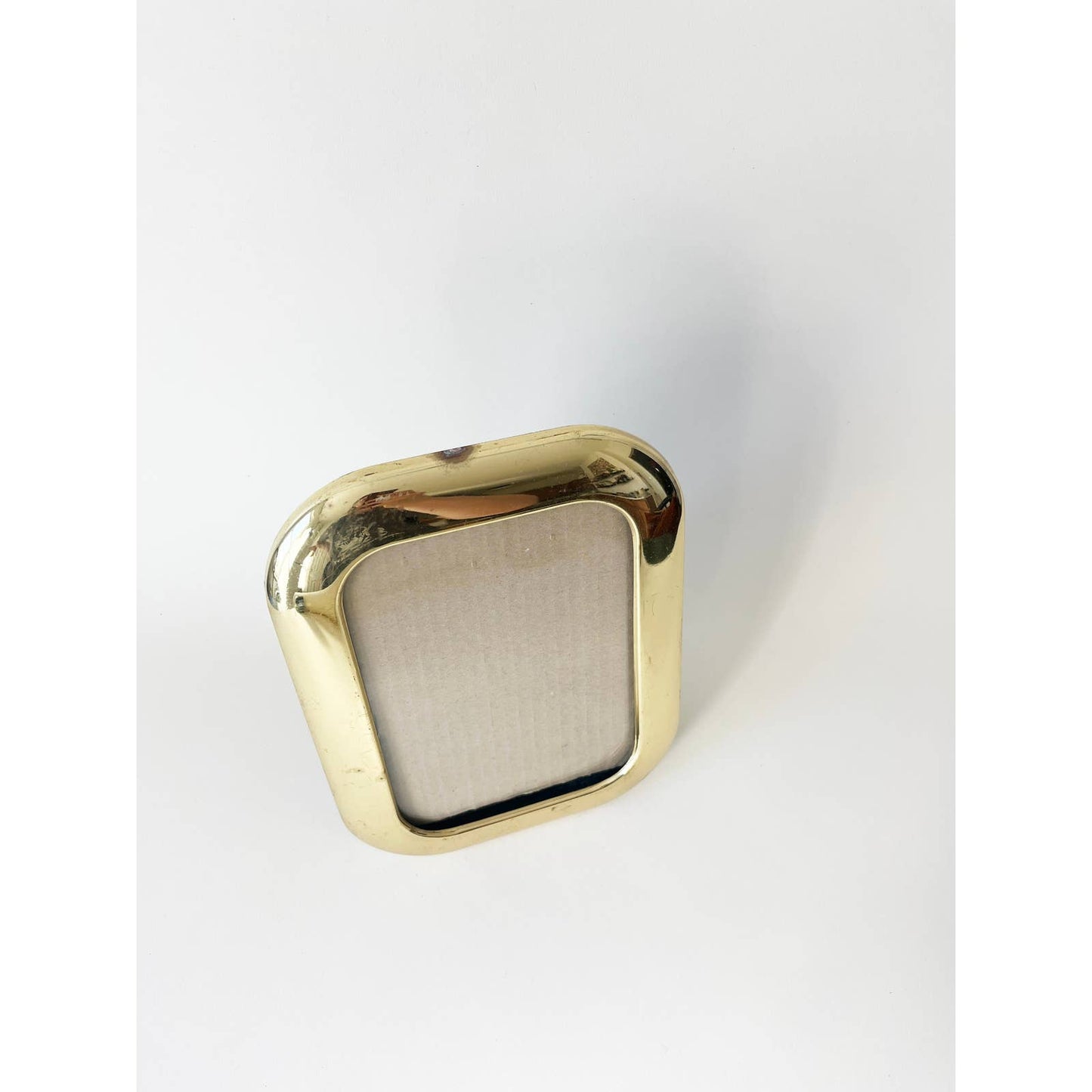 Vintage Modernist Brass Table Frame