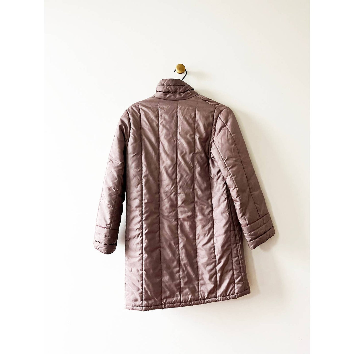 Vintage Purple Puffer Jacket