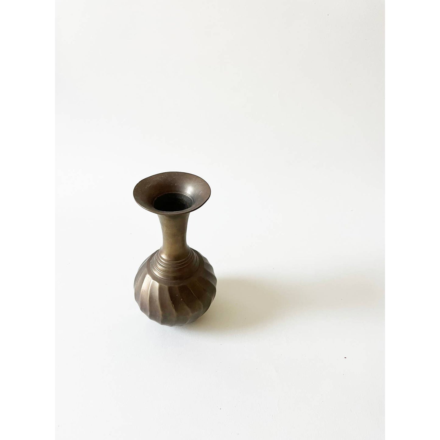 Vintage Brass Decorative Vase