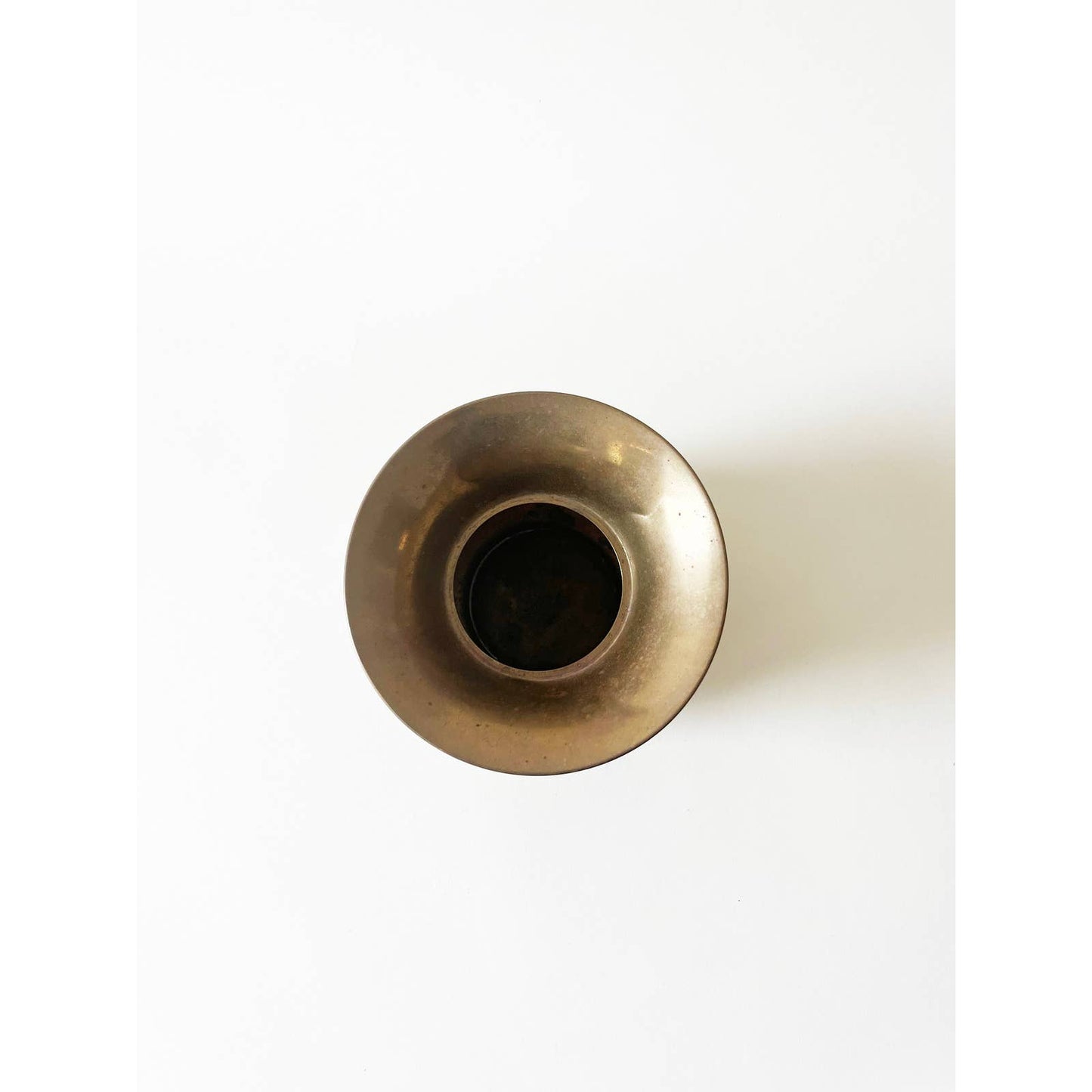 Vintage Brass Decorative Vase
