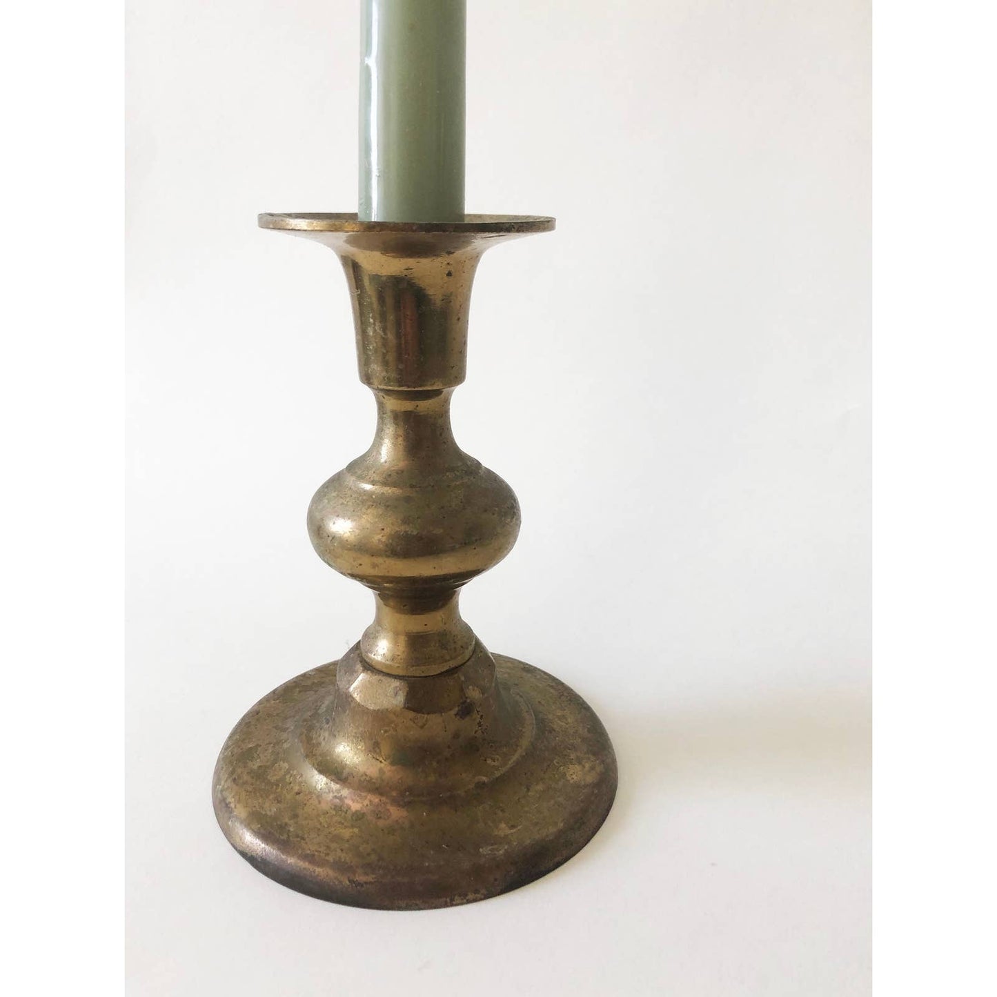 Vintage Brass Large Candlestick