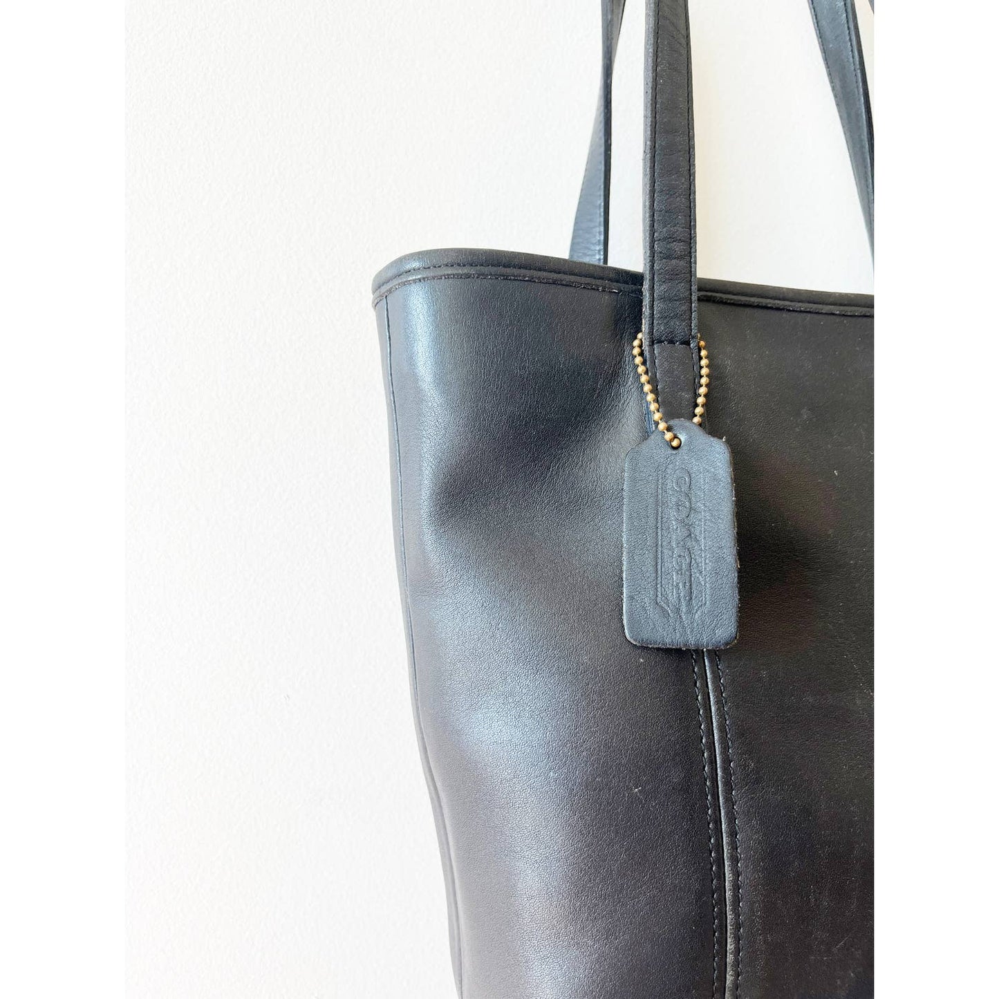 Vintage Coach Black 90s Shoulder Bag
