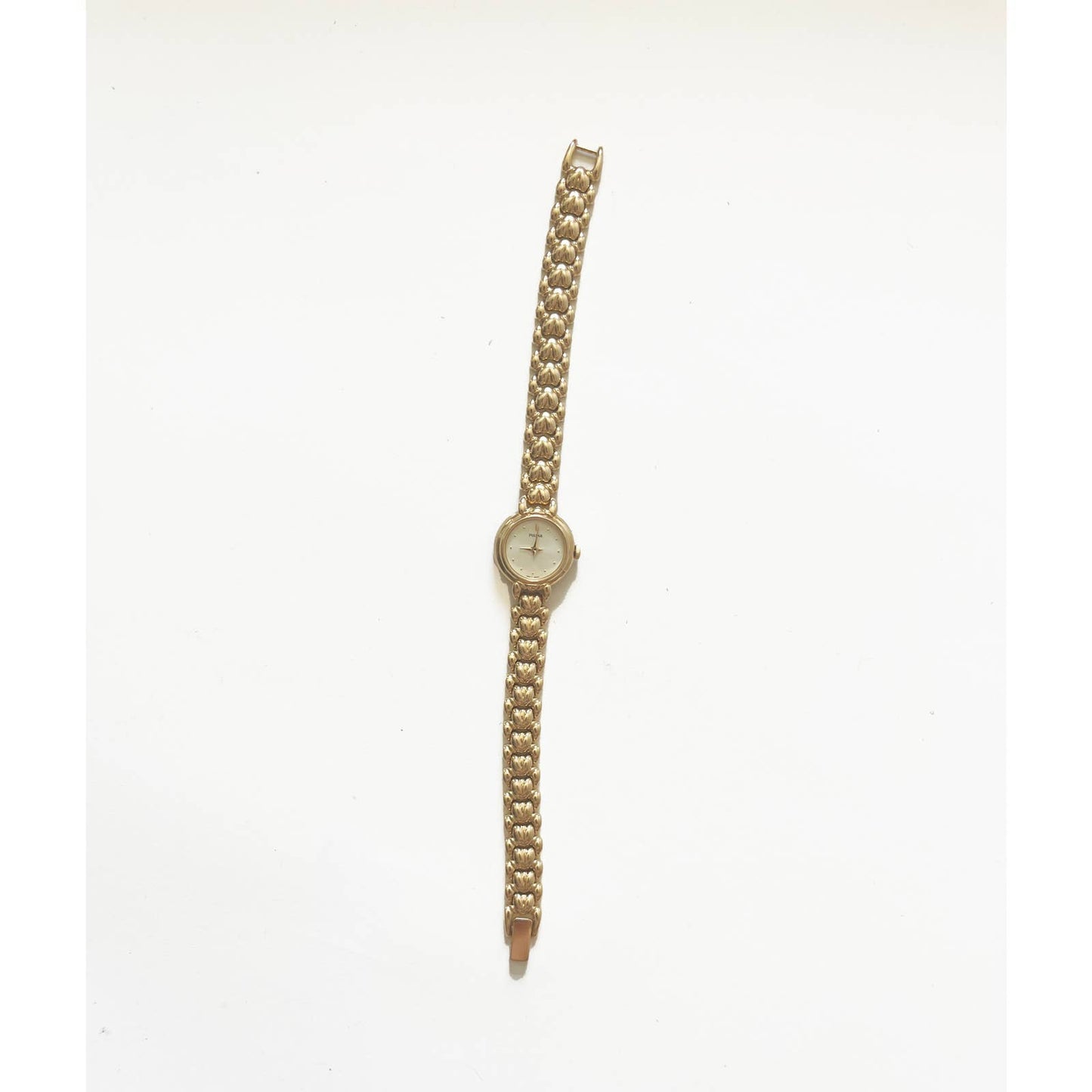 Vintage 90s Gold Link Watch