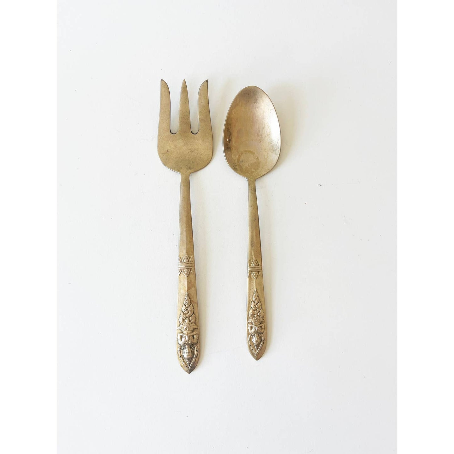 Vintage Brass Serving Utensils