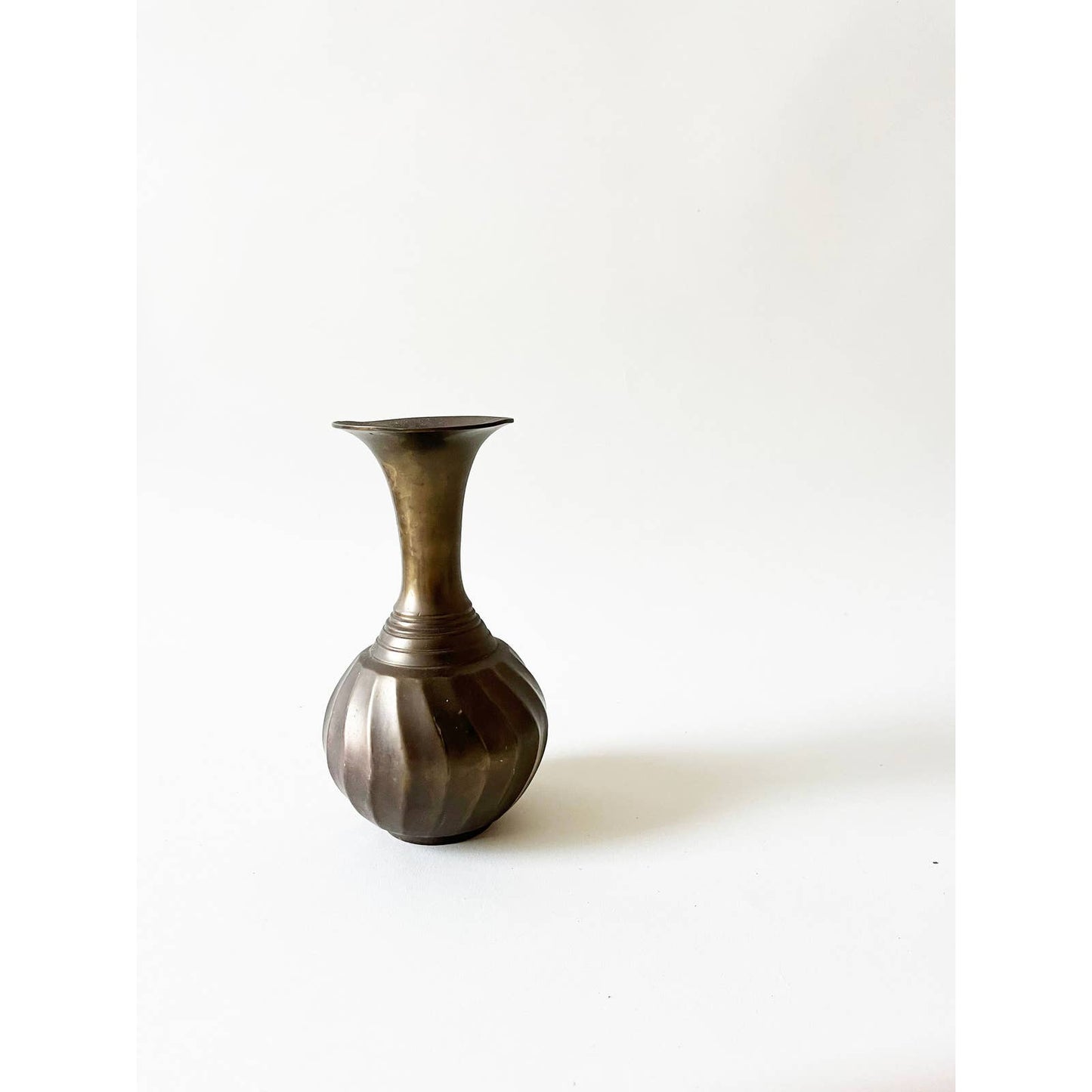 Vintage Brass Decorative Vase