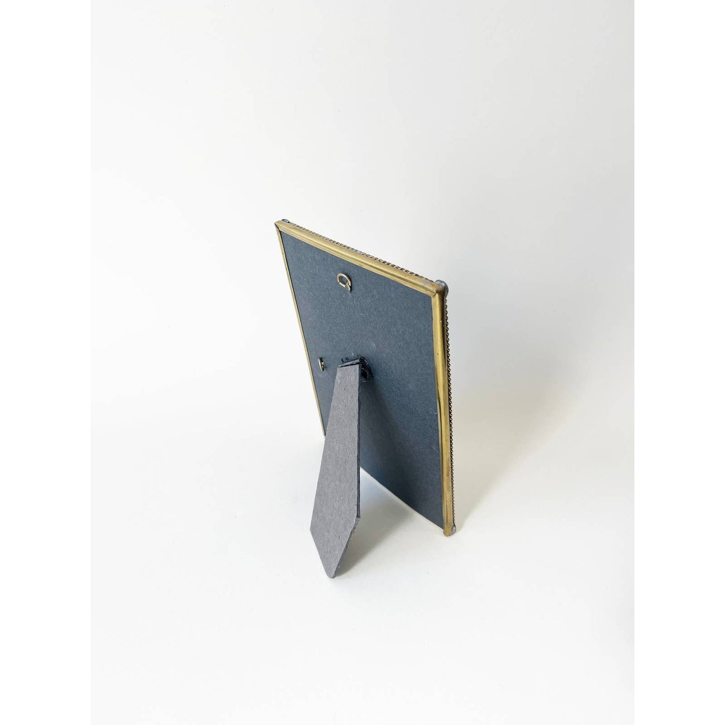 Vintage Thin Edge Brass Picture Frame 5 x 7