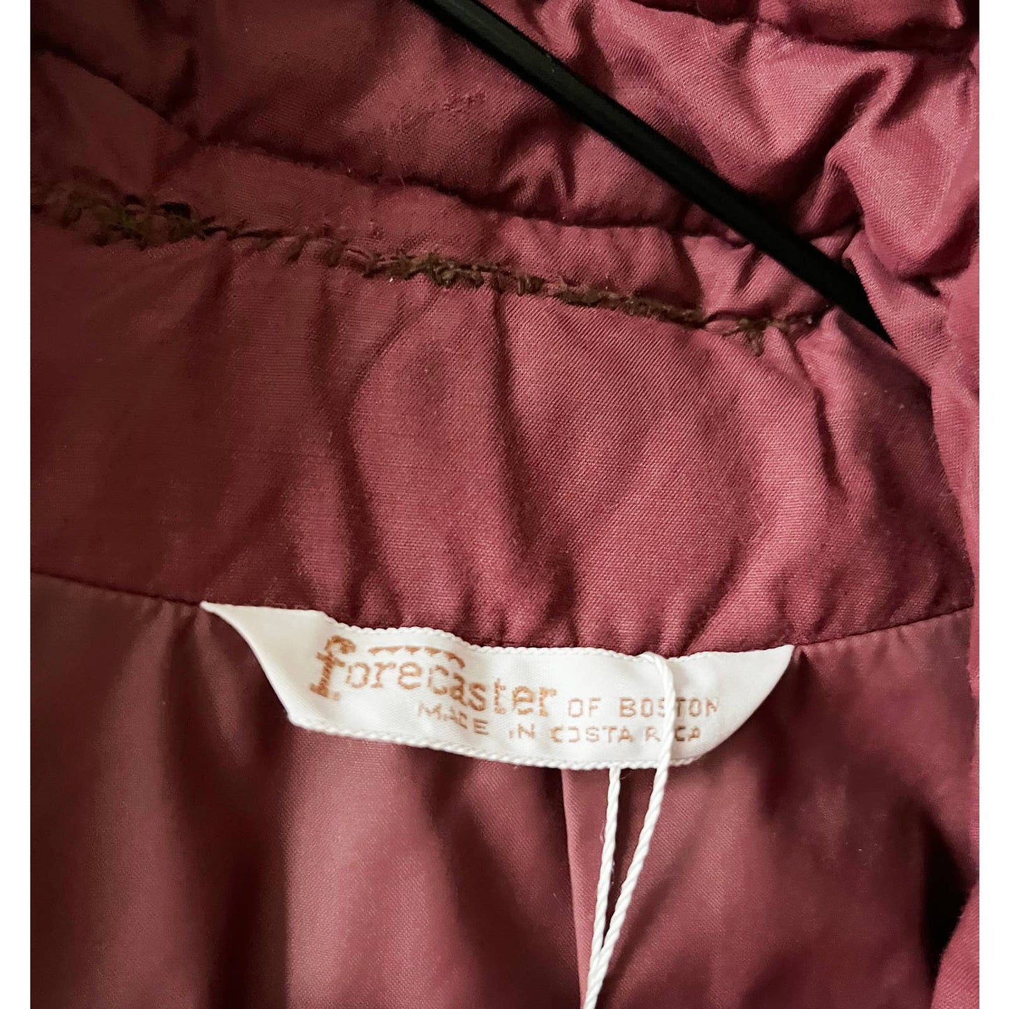 Vintage Purple Puffer Jacket