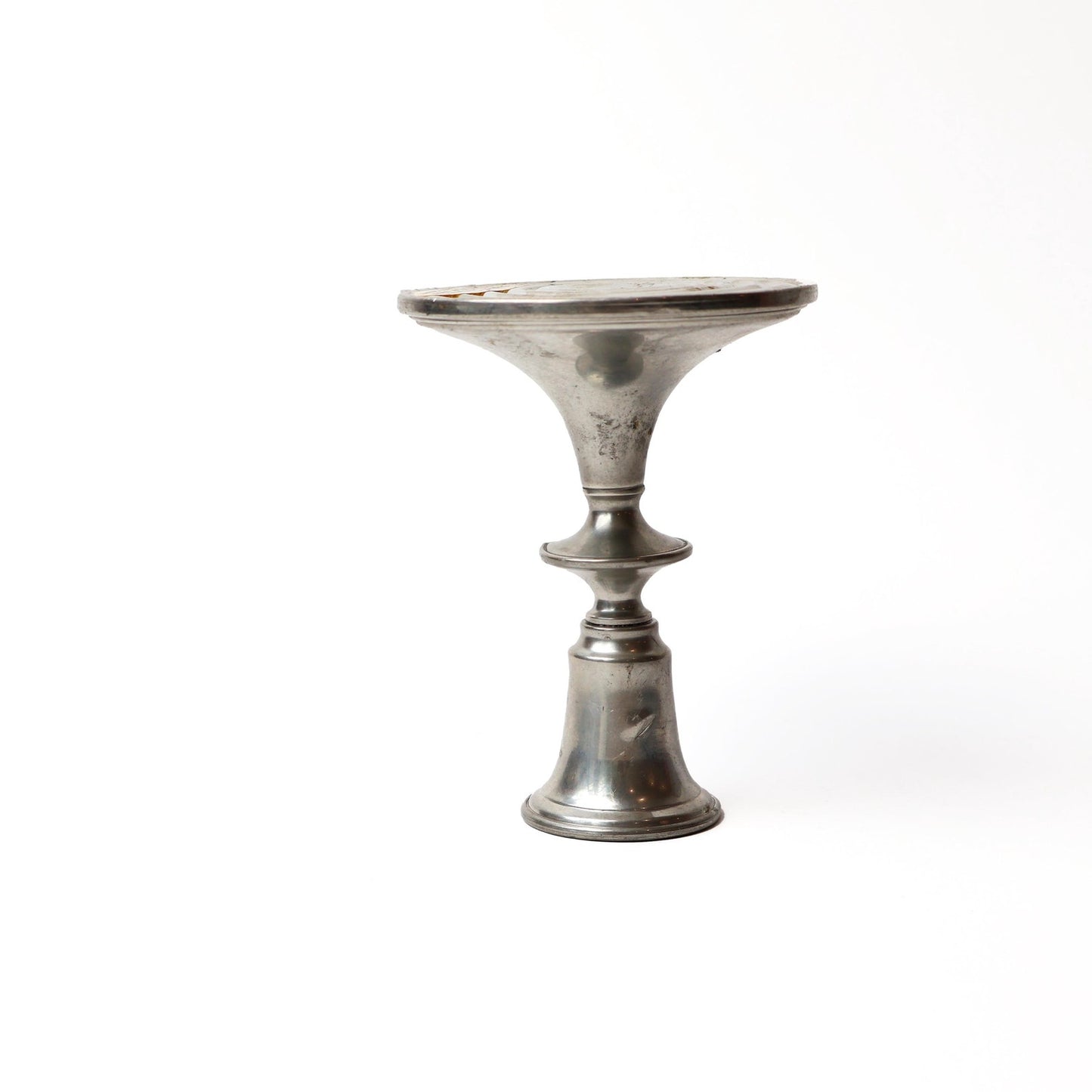 Vintage Pewter Candlestick Holder | Reed & Barton | Antique Brass Decor