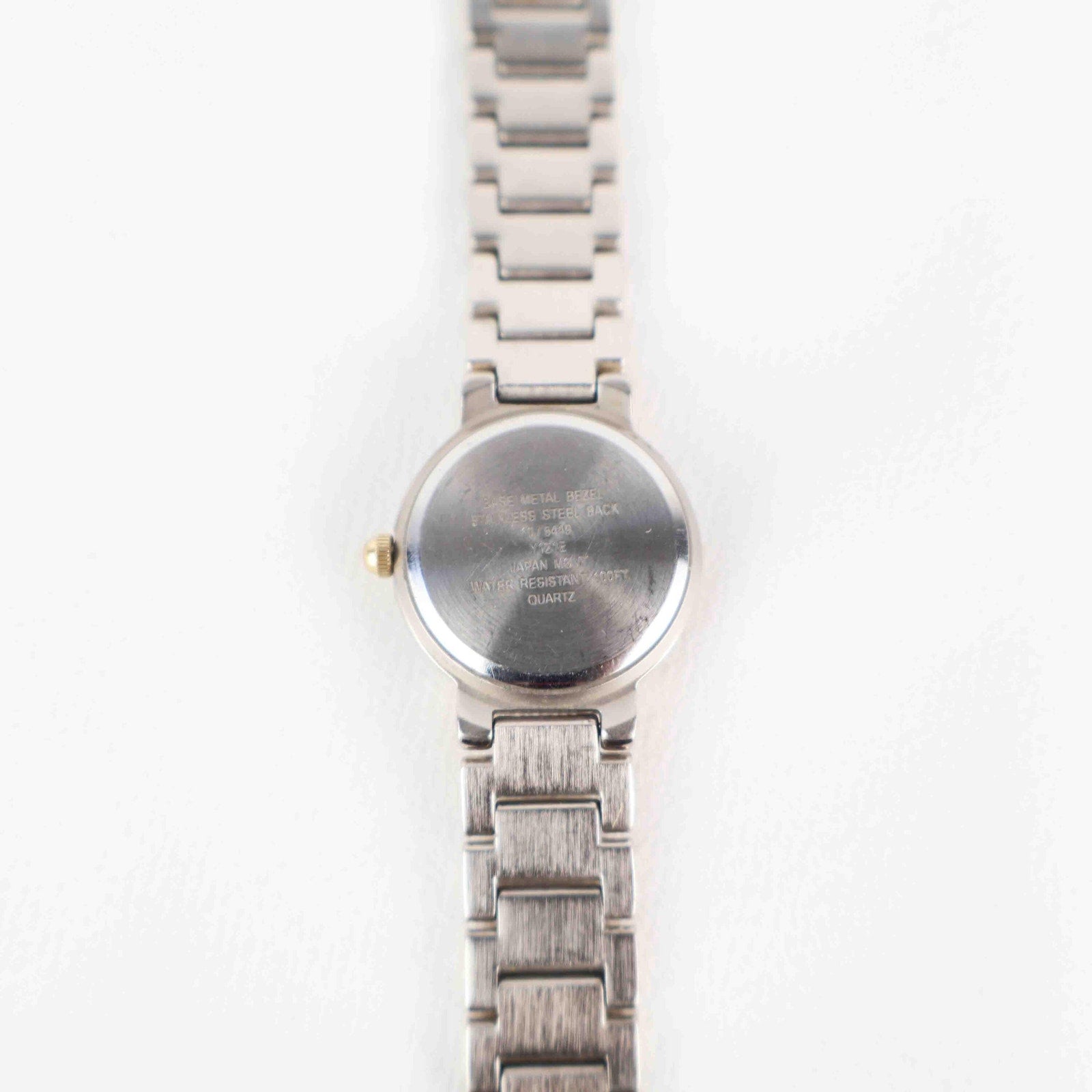 Vintage Anne Klein Circle Face Watch – Two Tone Bracelet (Working Battery)