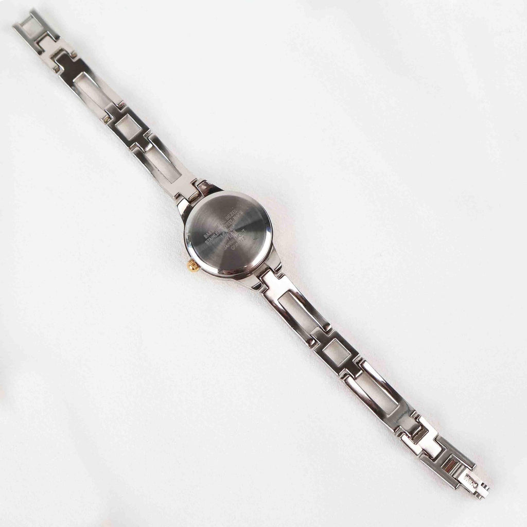 Vintage Two Tone Liz Claiborne Watch with Round Face