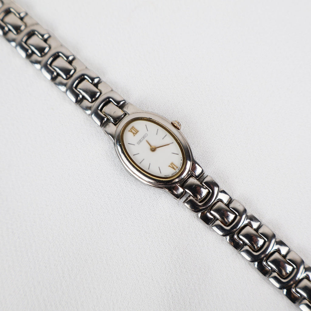 Stunning Vintage Silver Seiko with Oval Face