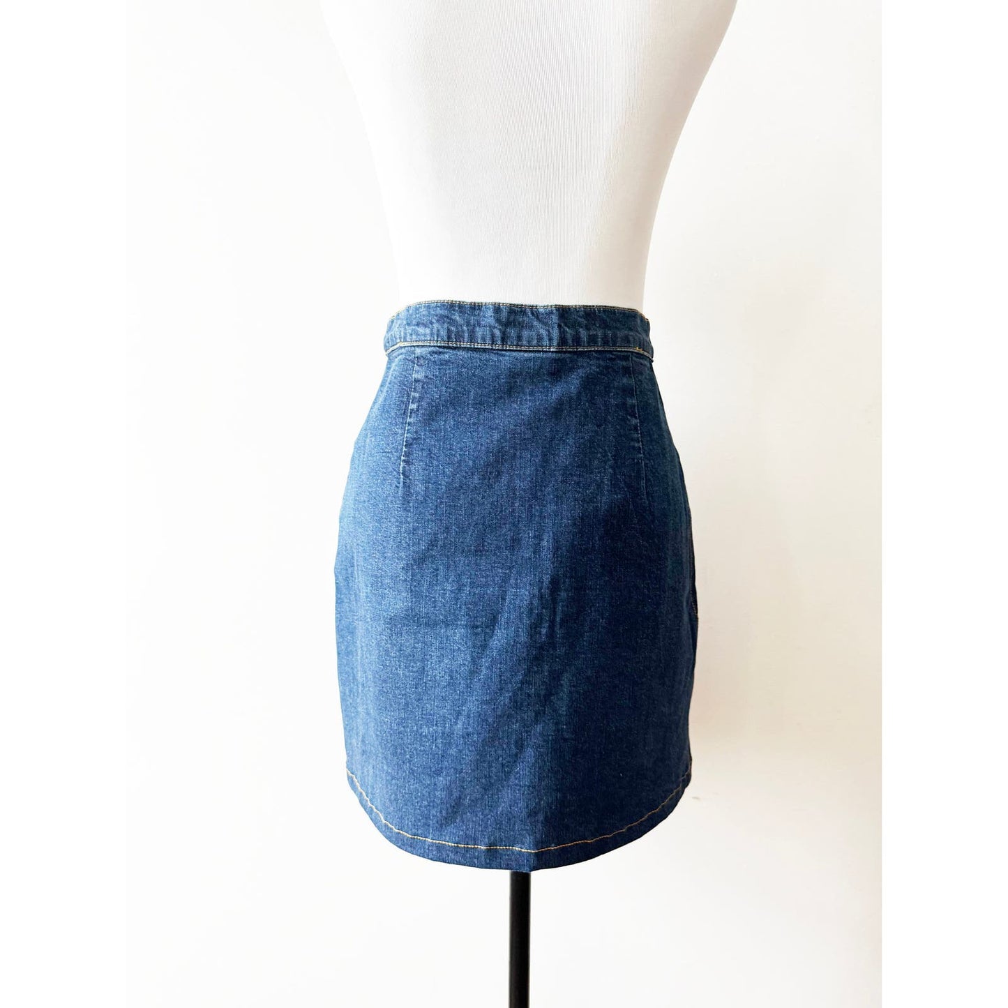 Y2k ANNA SUI Classic Denim Skirt | Size US 6