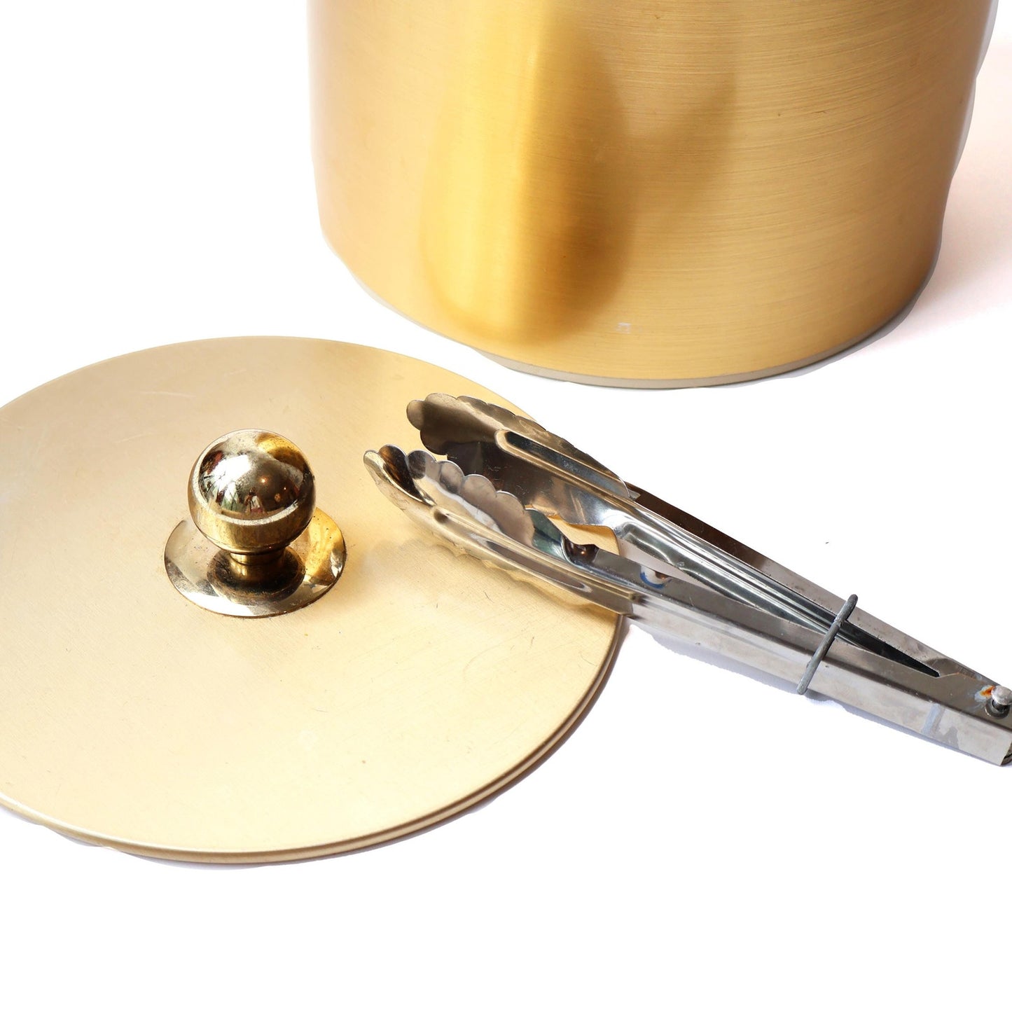 Vintage Gold Toned Ice Bucket