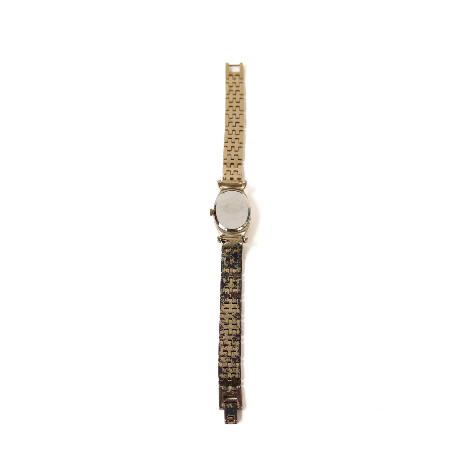 Vintage Gold Watch with Mother of Pearl Face | FOSSIL