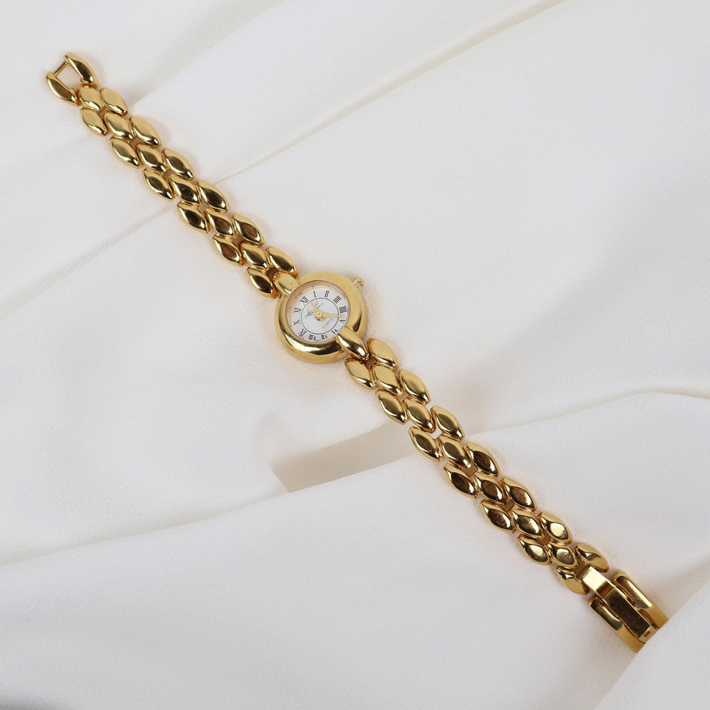 Vintage Gold Tone Kathie Lee Bracelet Watch