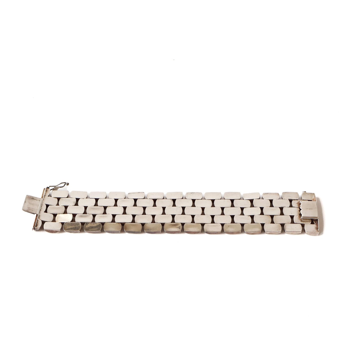Stunning Vintage Sterling Chunky Bracelet