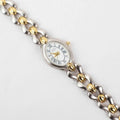 Vintage Anne Klein Oval Face Watch – Two Tone Bracelet (Working Battery)