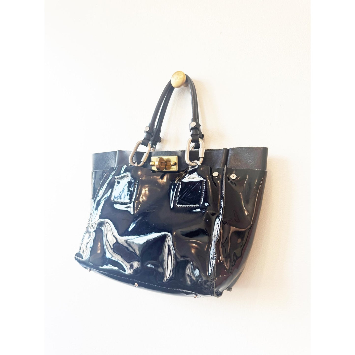 Vintage Chloe Black Hardware Clothes
