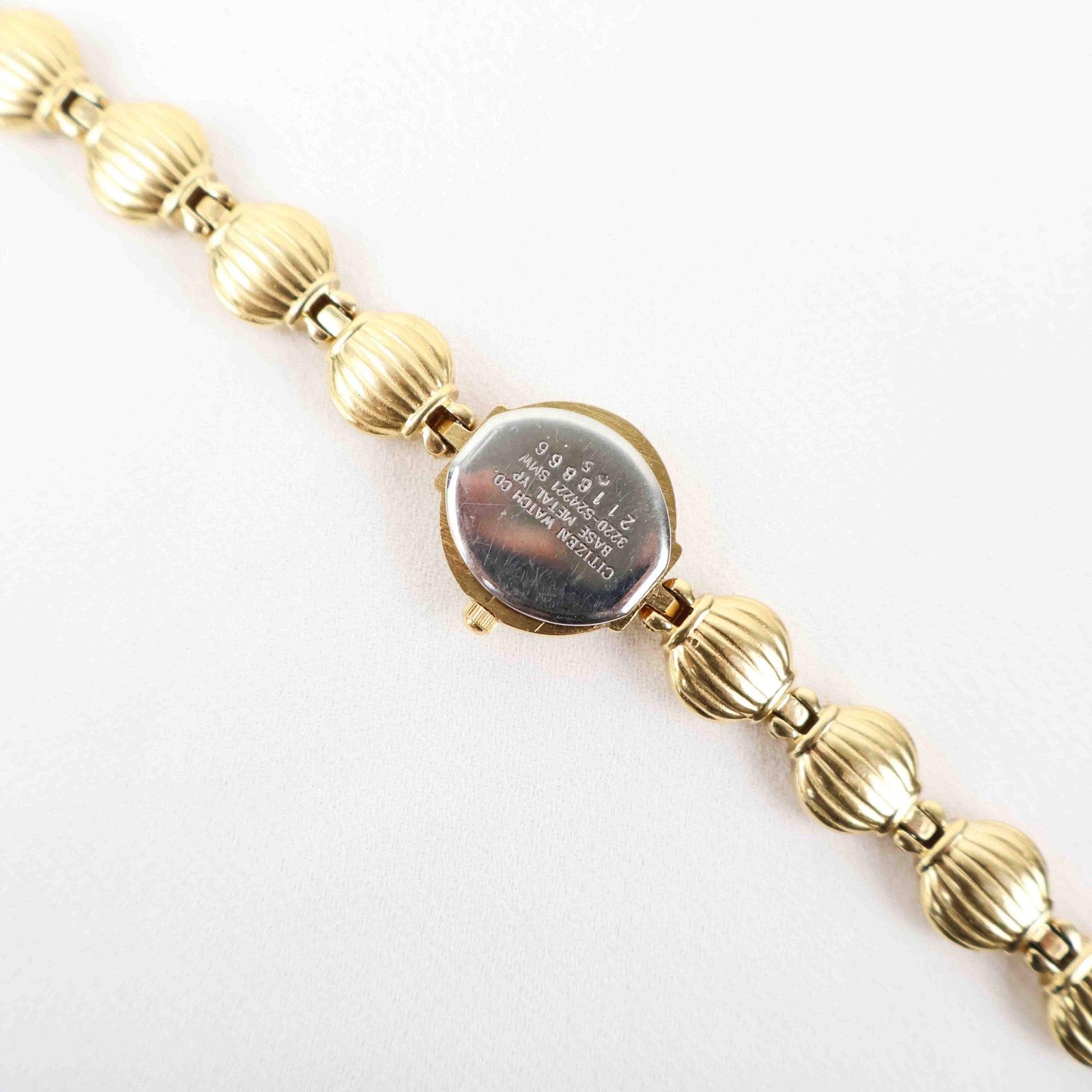 Stunning Vintage Citizen Watch – Gold Tone Bracelet (Working Battery)