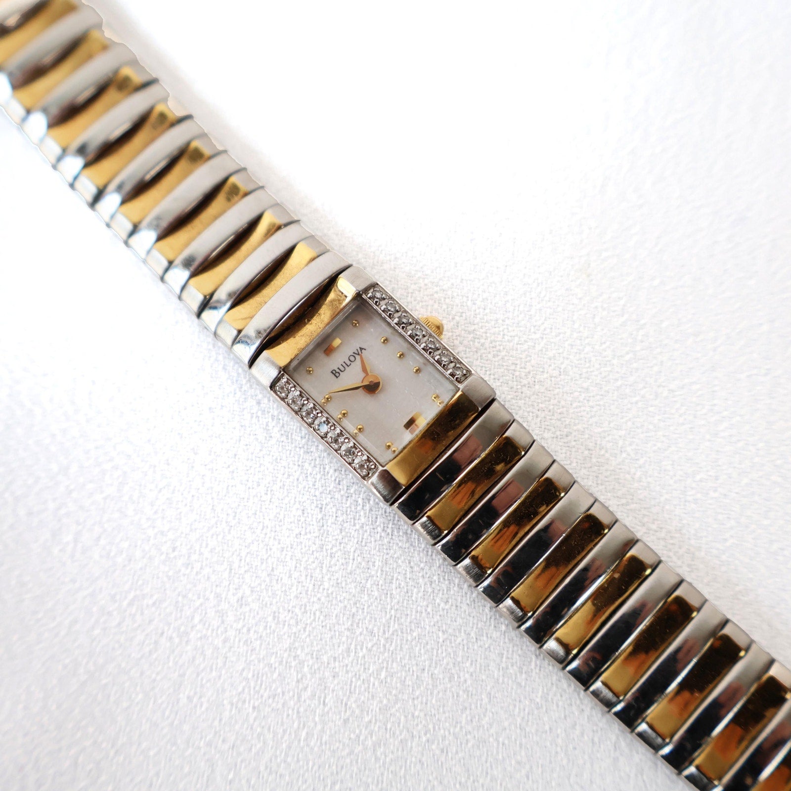 Vintage Two Tone Bulova Cocktail Watch