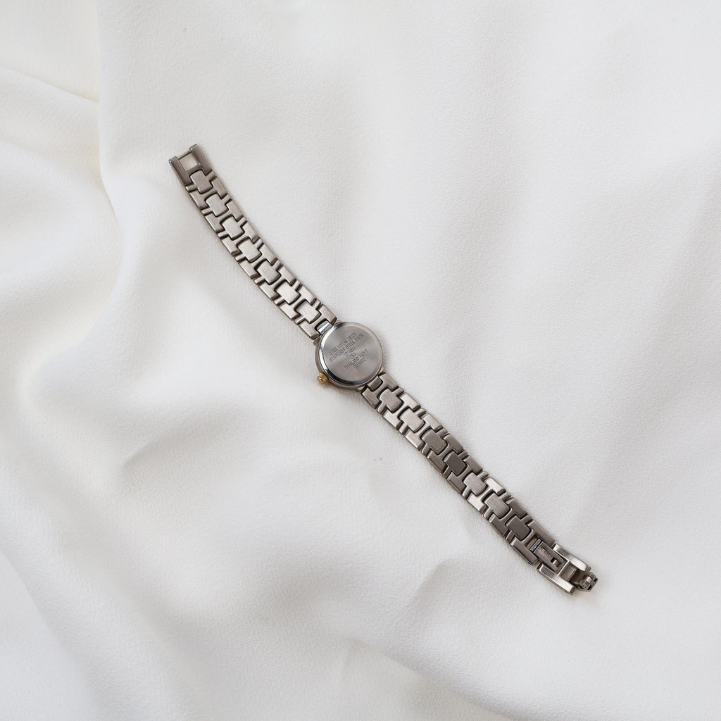 Vintage Two Tone Anne Klein II Small Cocktail Watch