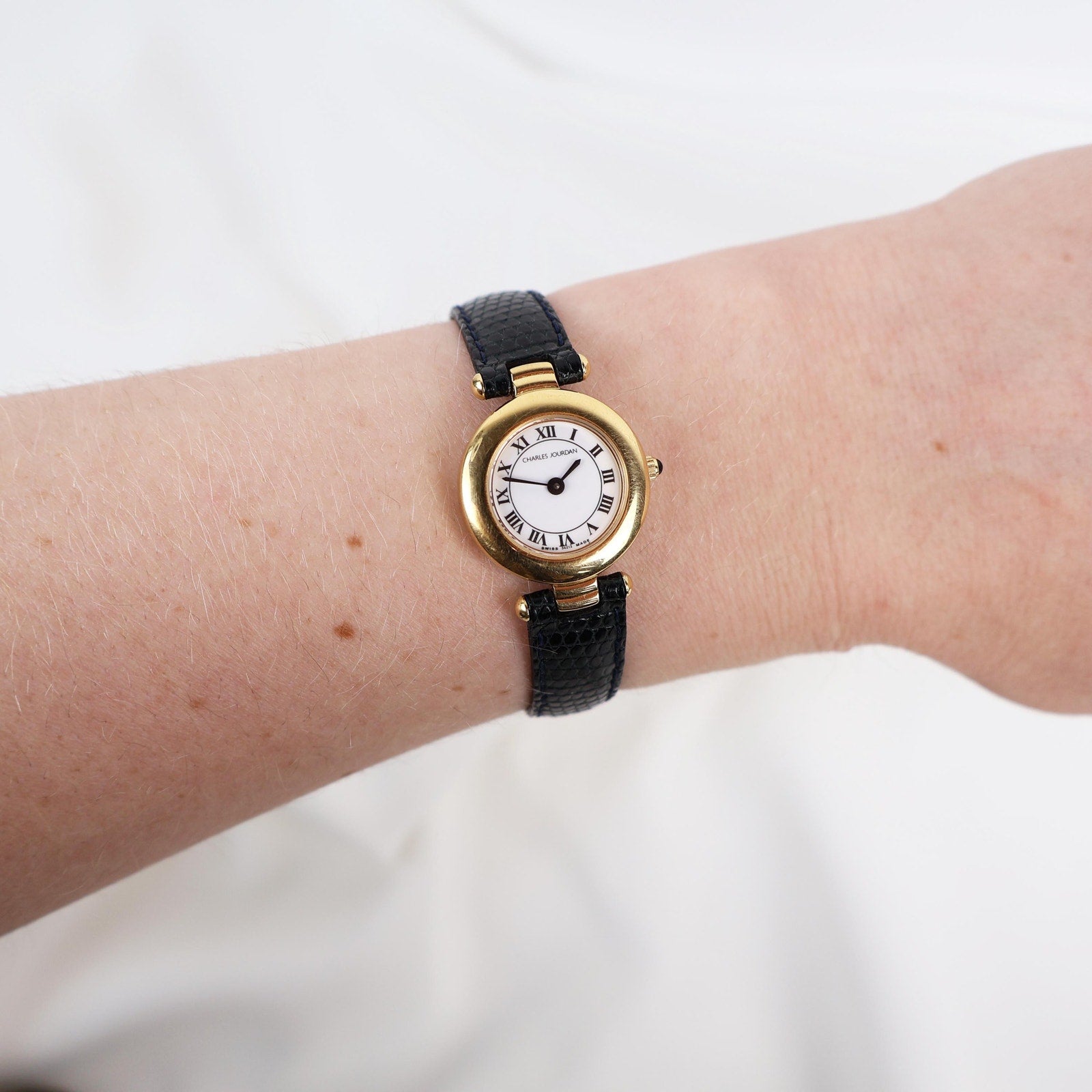 Vintage Charles Jourdan Leather Watch