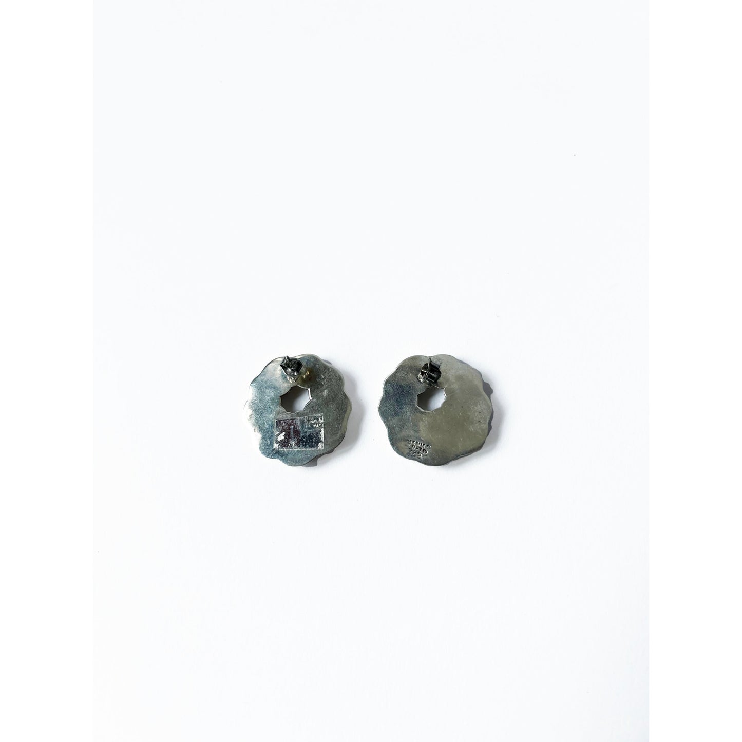 Vintage Sterling Silver Stud Earrings
