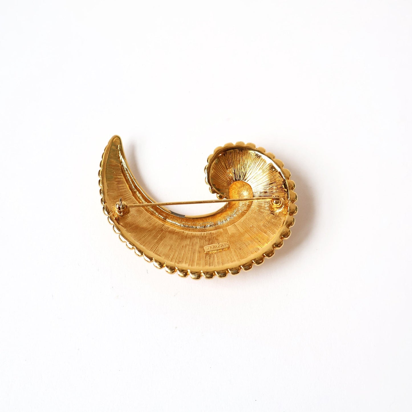 Vintage Gold Tone Monet Brooch