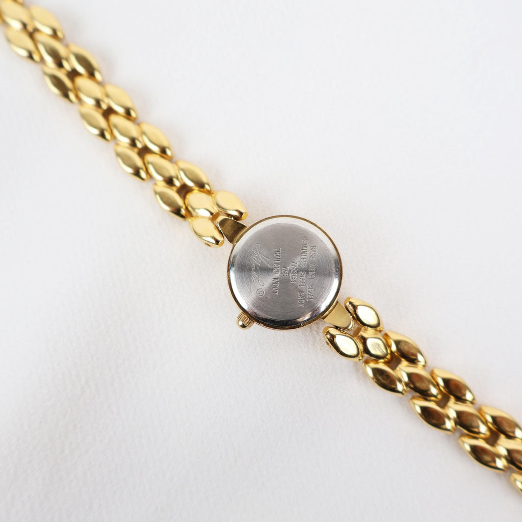 Vintage Gold Tone Kathie Lee Bracelet Watch