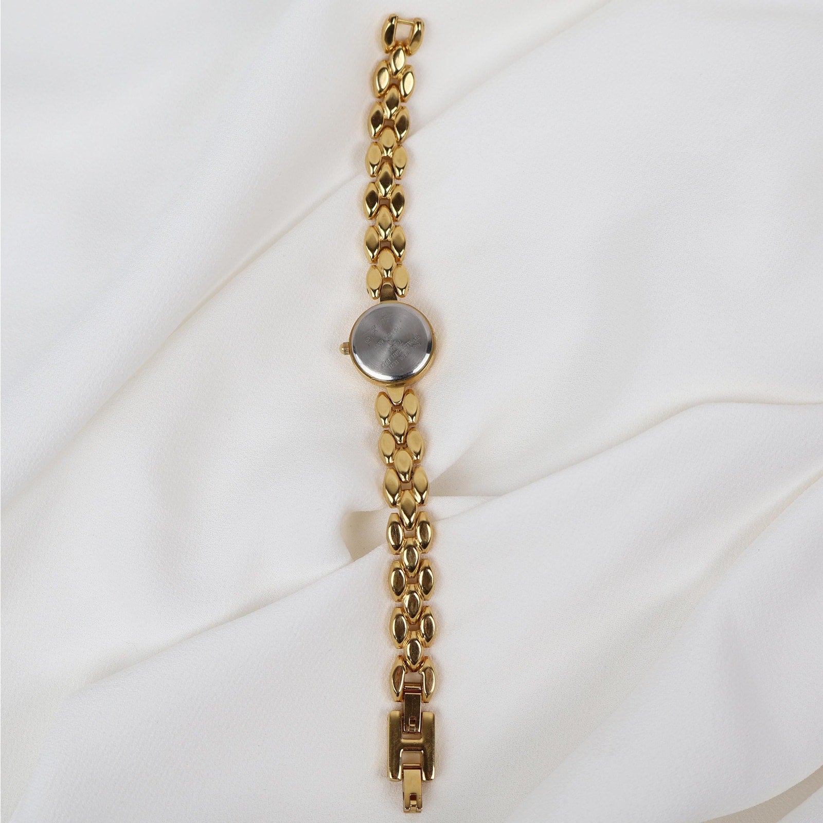Vintage Gold Tone Kathie Lee Bracelet Watch