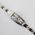 Vintage 18k White Gold Plated Christian Gold Dali Watch
