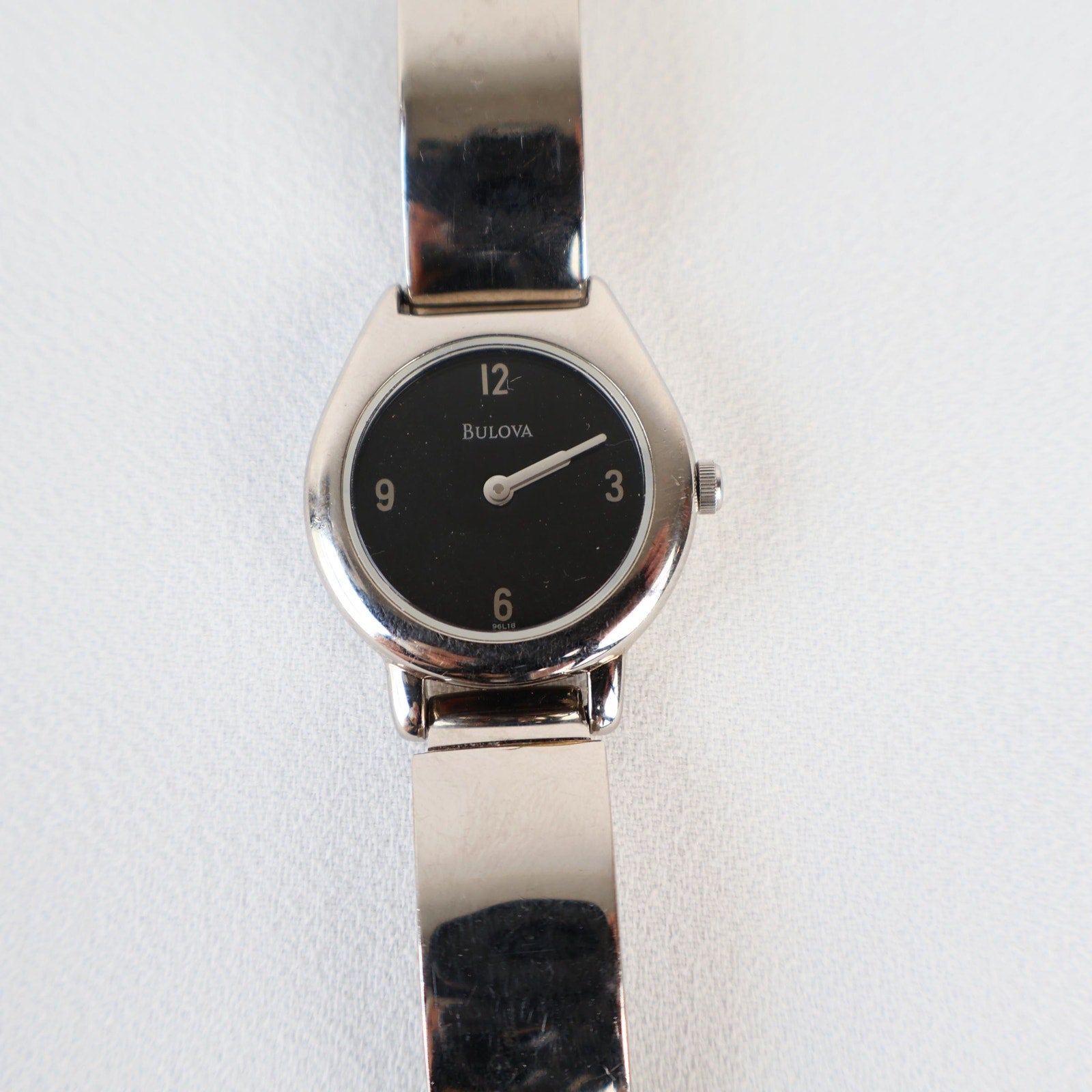 Vintage Silver Bulova Belt Watch