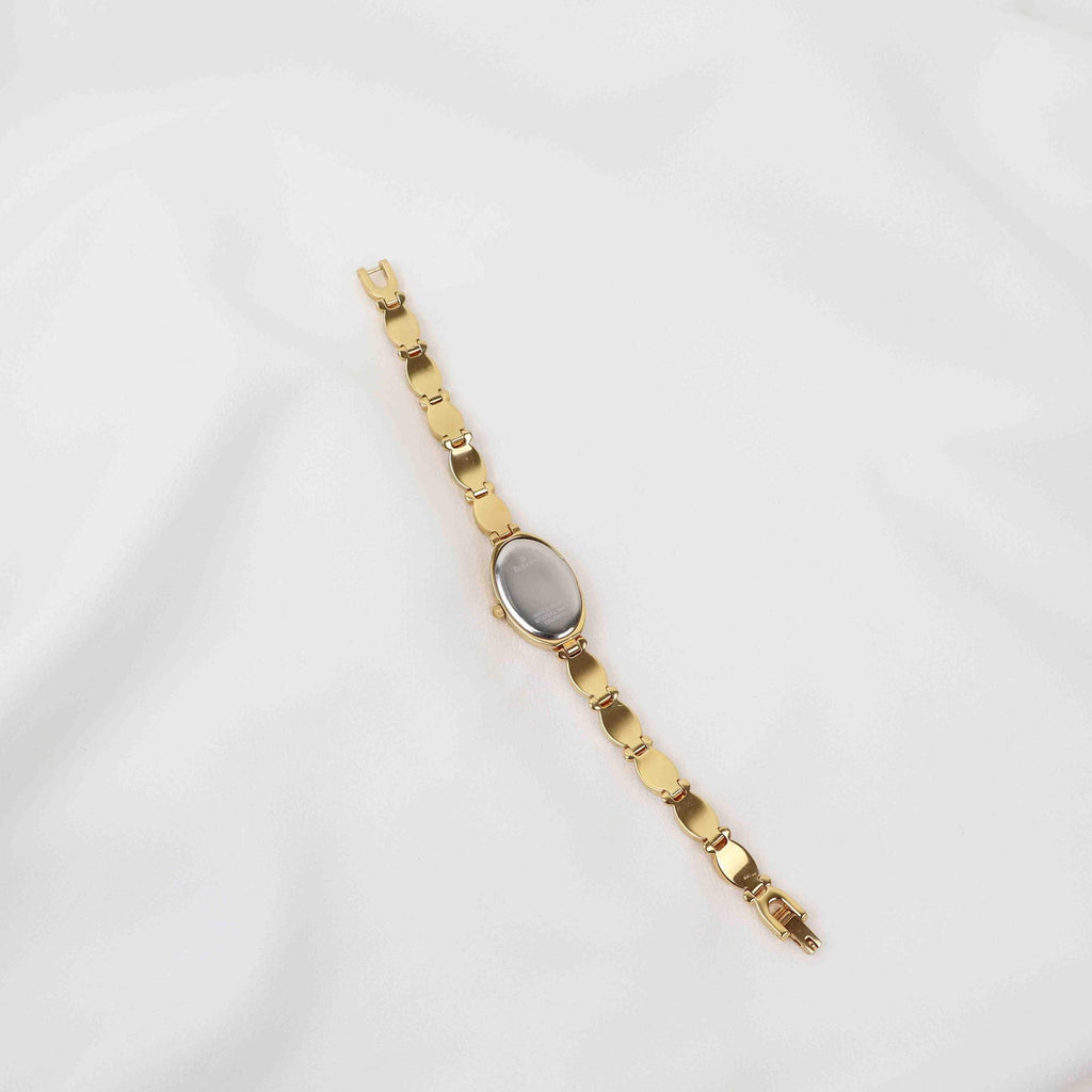 Stunning Vintage Bulova Watch – Gold Tone Bracelet (Working Battery)